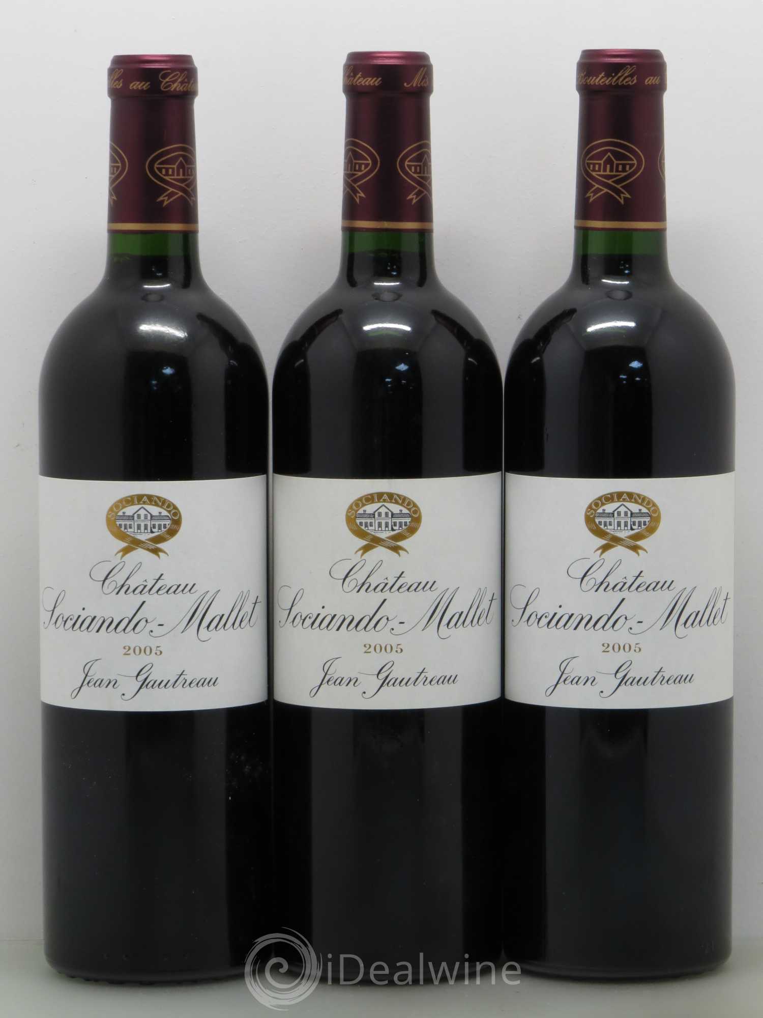 Château Sociando Mallet 2005 - Lot de 12 bouteilles - 4
