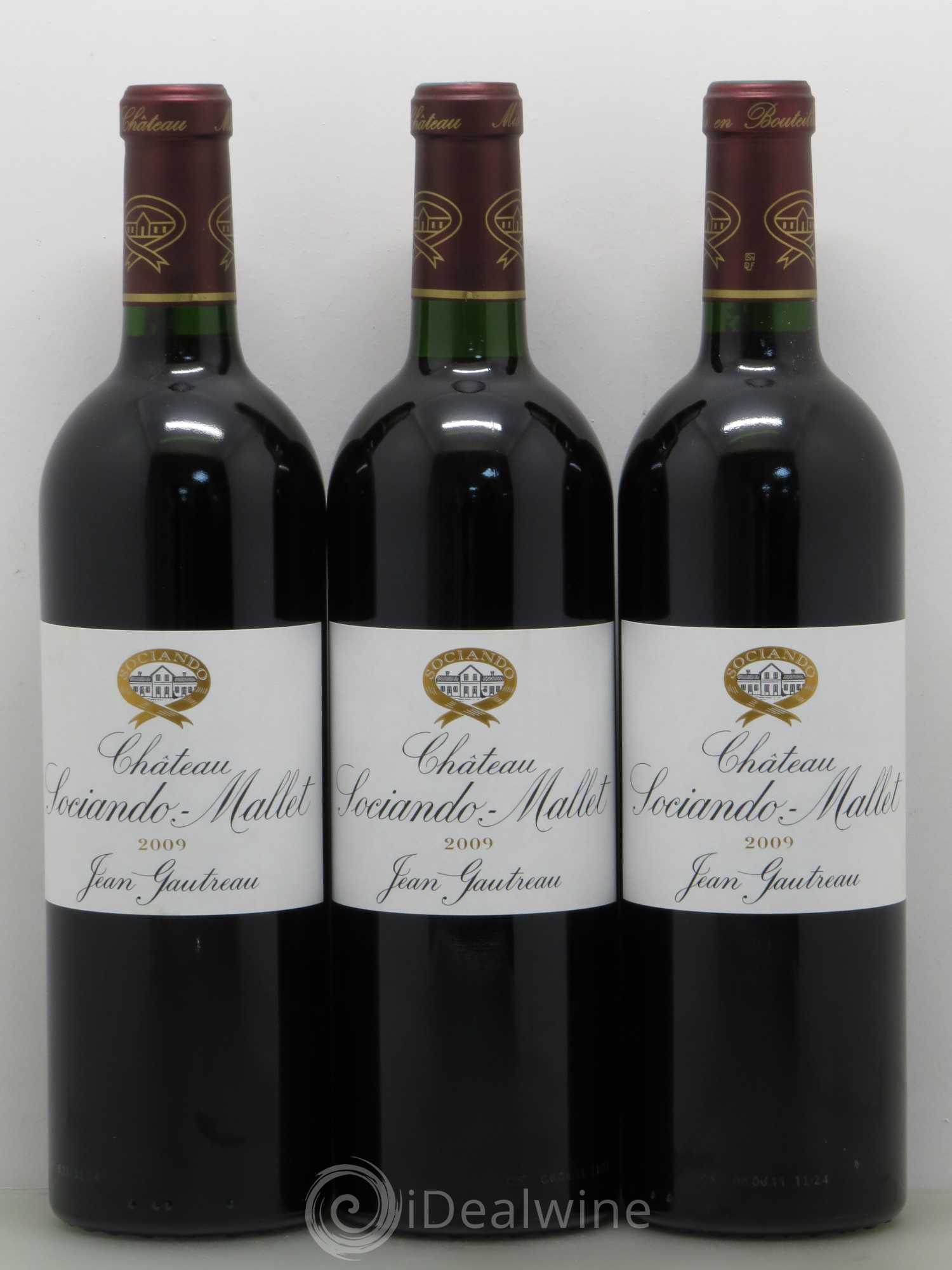 Château Sociando Mallet 2009 - Lot de 12 bouteilles - 1