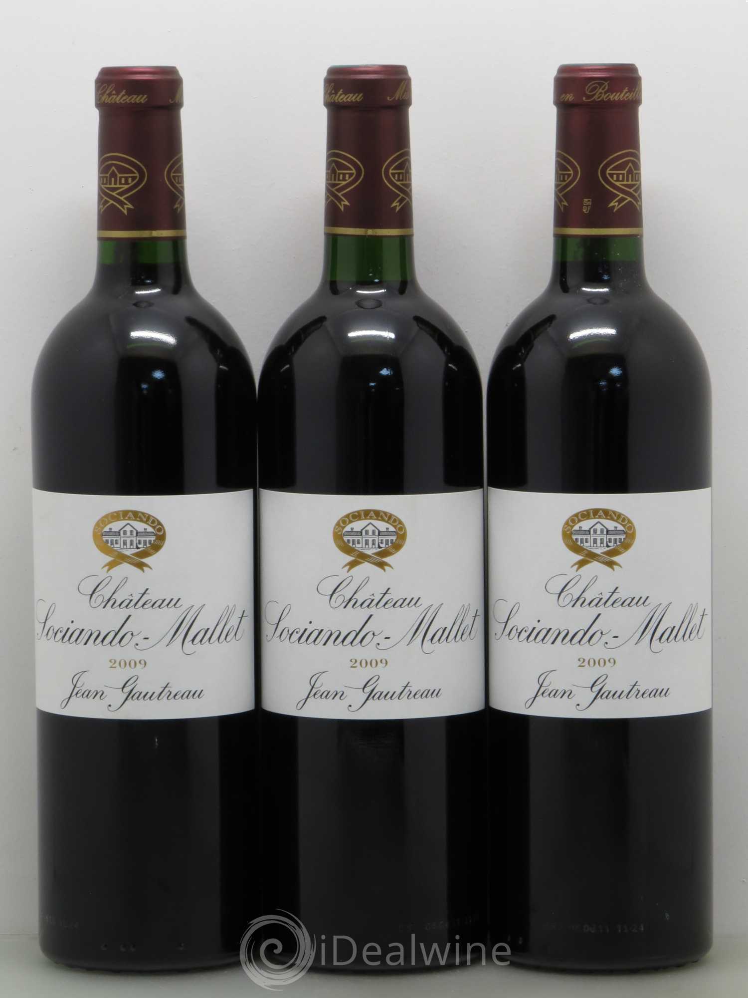 Château Sociando Mallet 2009 - Lot de 12 bouteilles - 2