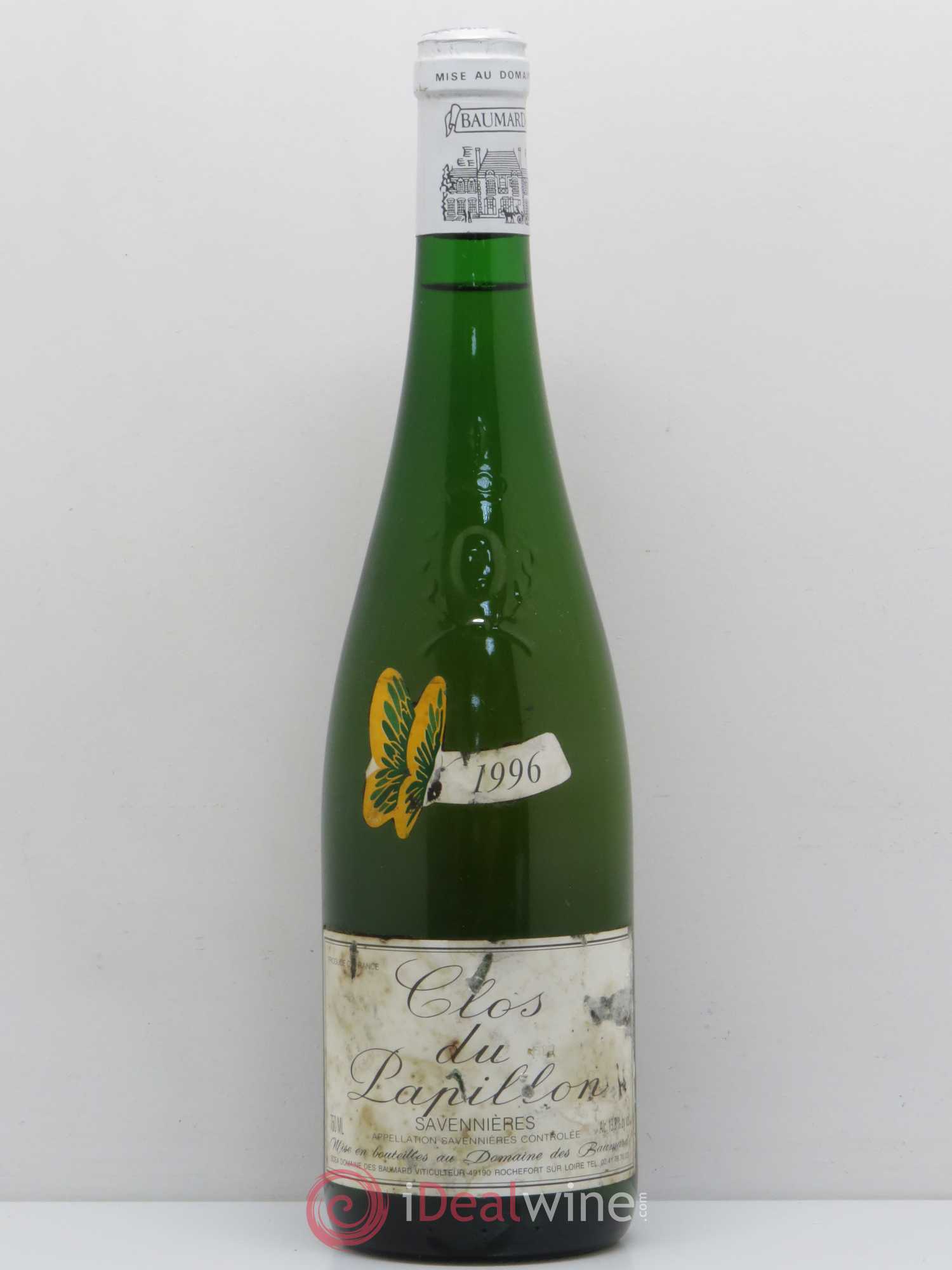 Savennières Clos du Papillon Domaine Des Baumards 1996 - Posten von 1 Flasche - 0