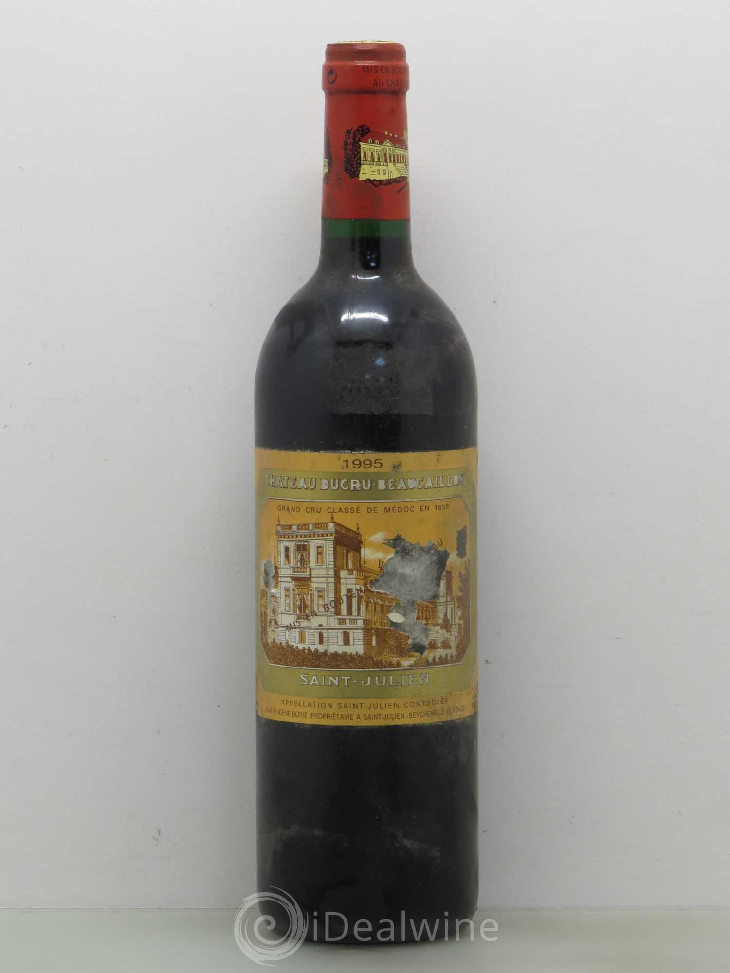 Château Ducru Beaucaillou 2ème Grand Cru Classé 1995 - Lot de 1 bouteille - 0