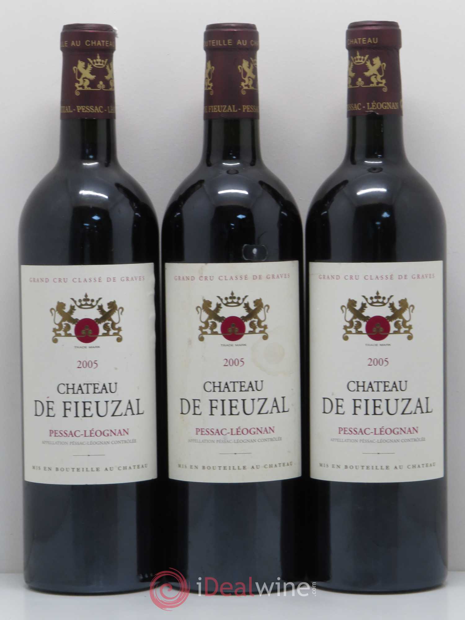 Château de Fieuzal Cru Classé de Graves 2005 - Lot de 6 bouteilles - 2