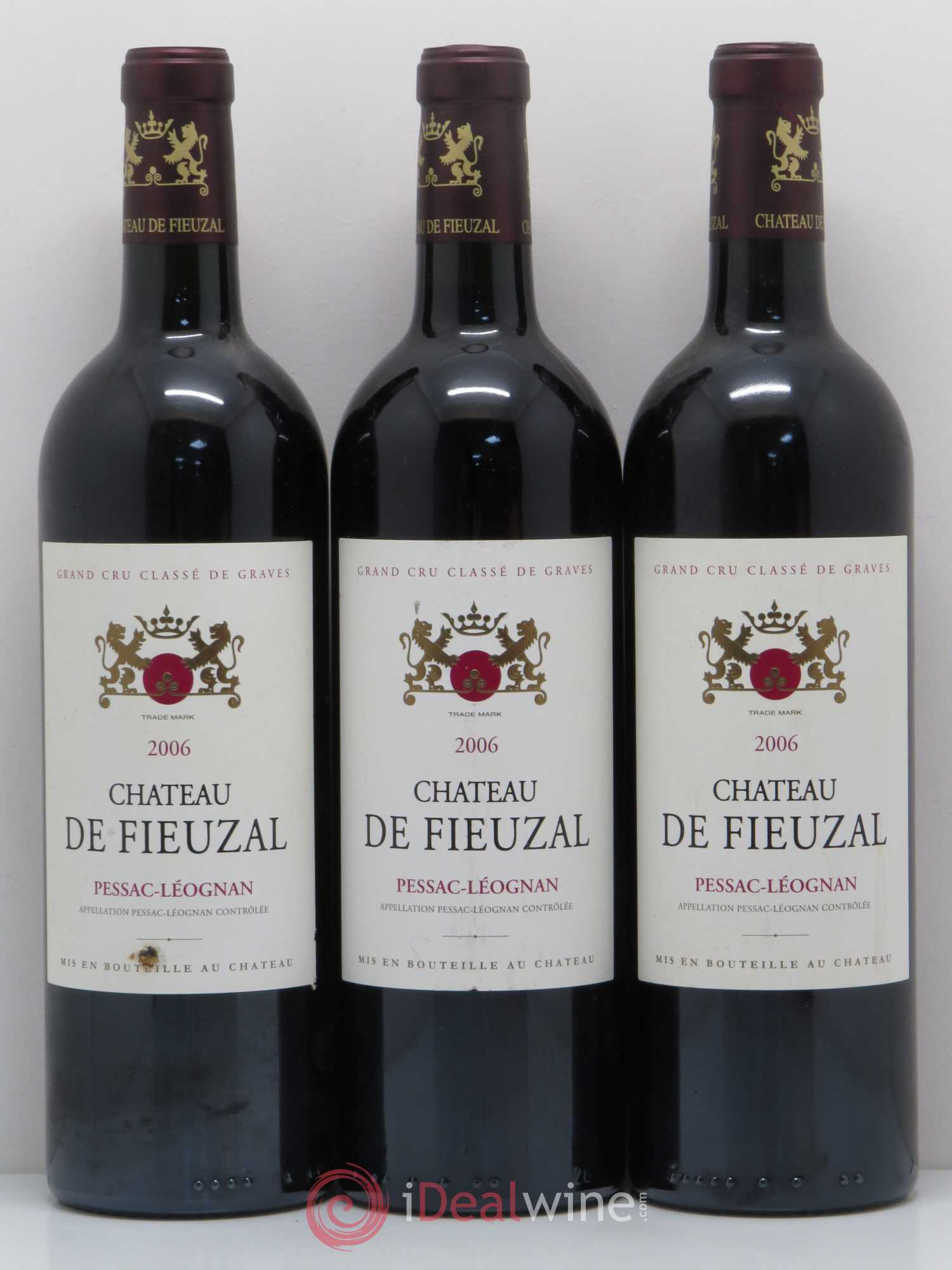 Château de Fieuzal Cru Classé de Graves 2006 - Lot de 6 bouteilles - 2
