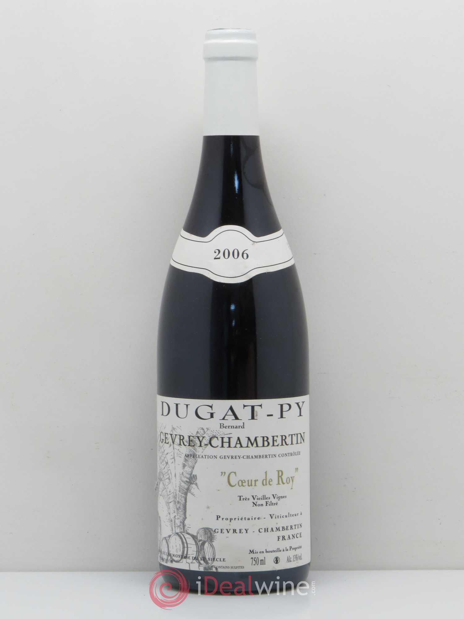 Gevrey-Chambertin Coeur de Roy Très Vieilles Vignes Dugat-Py 2006 - Lot de 1 bouteille - 0