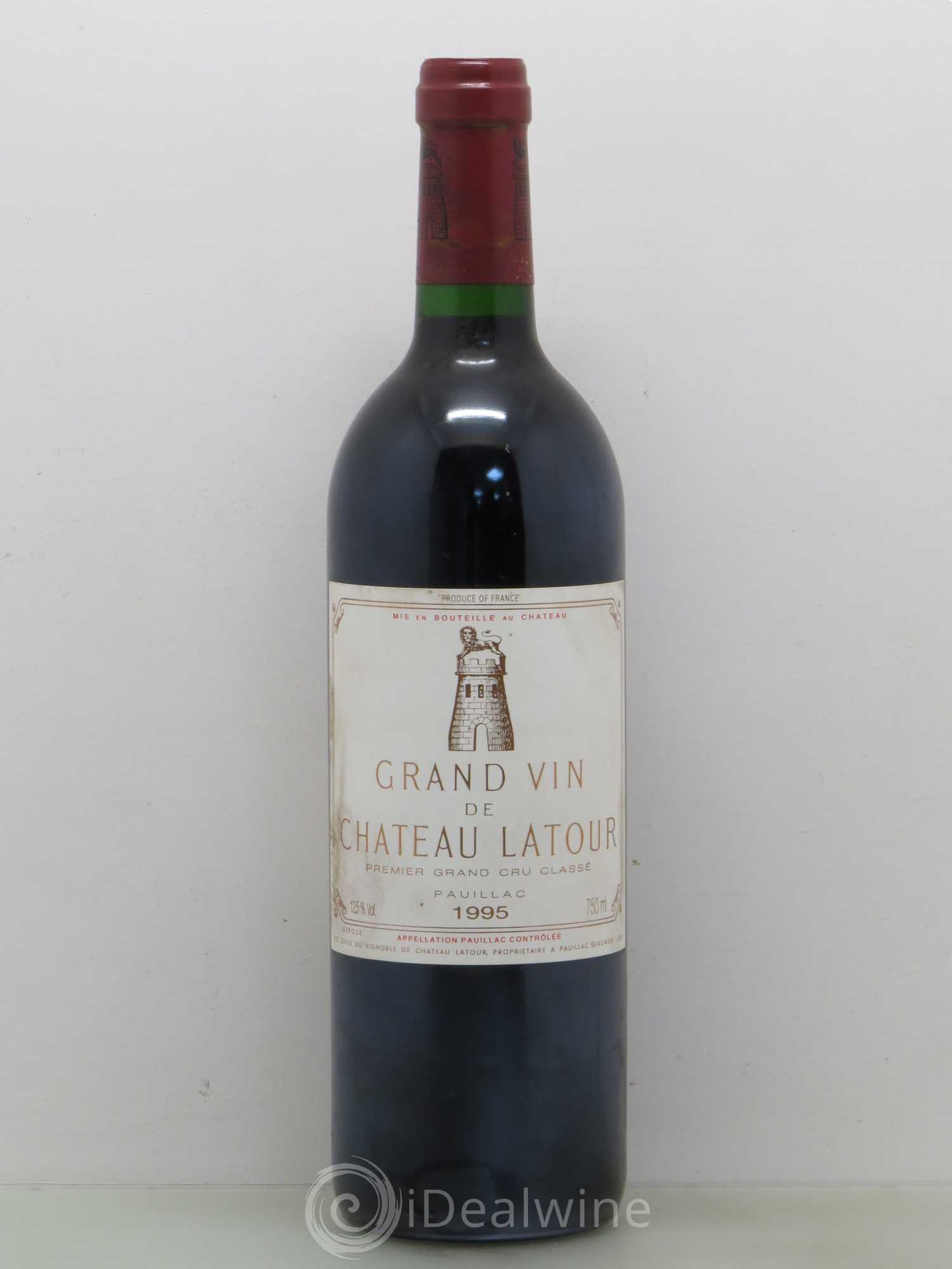 Château Latour 1er Grand Cru Classé 1995 - Lot de 1 bouteille - 0