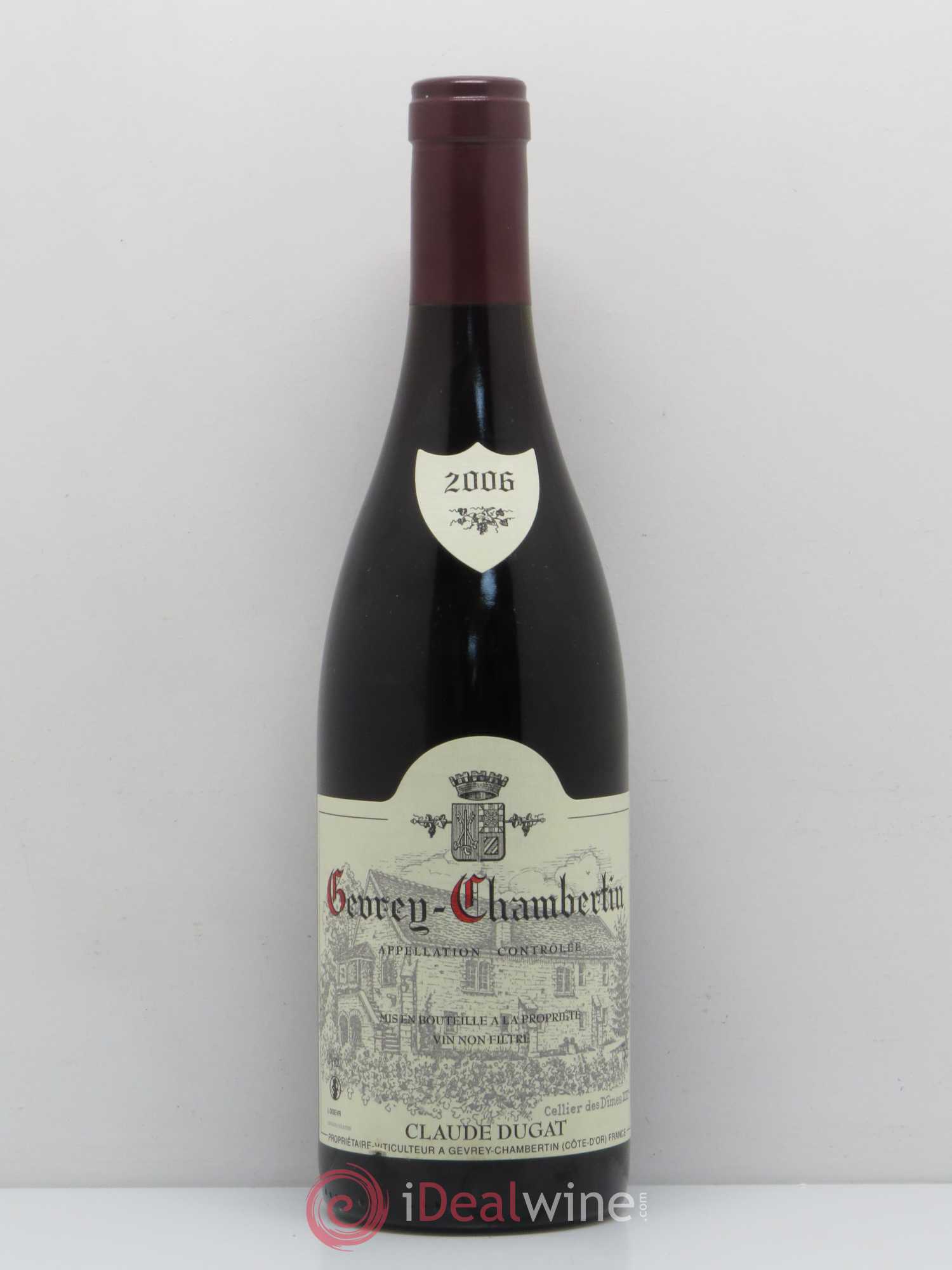Gevrey-Chambertin Claude Dugat 2006 - Lot de 1 bouteille - 0