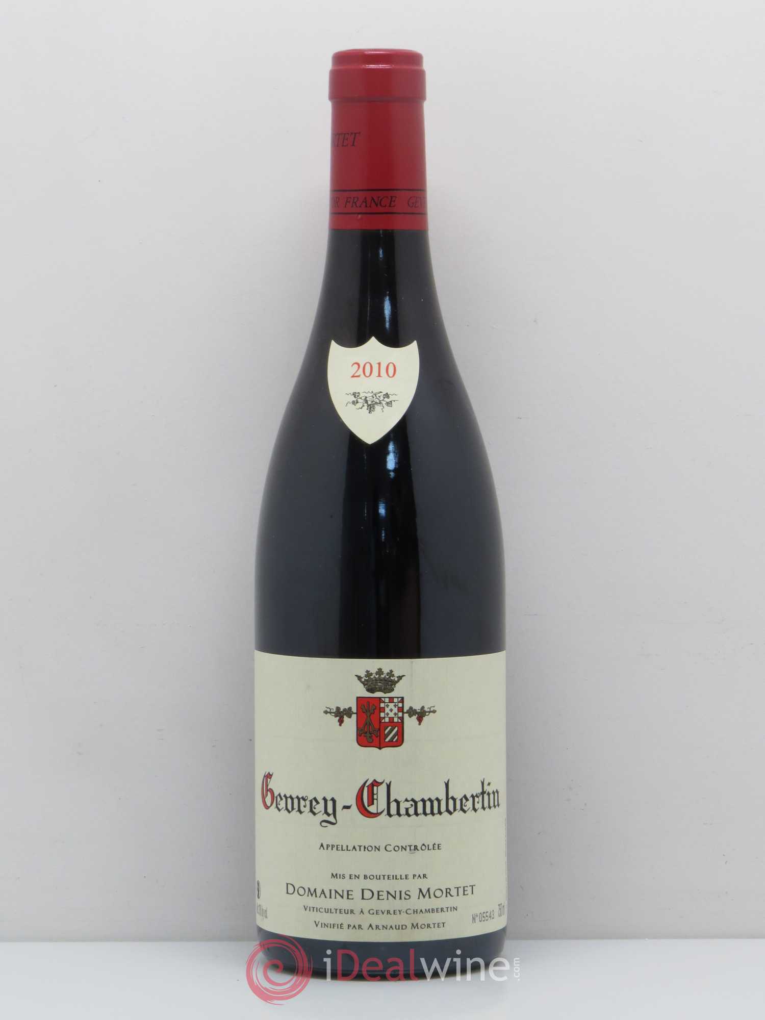 Gevrey-Chambertin Denis Mortet (Domaine) 2010 - Lot de 1 bouteille - 0