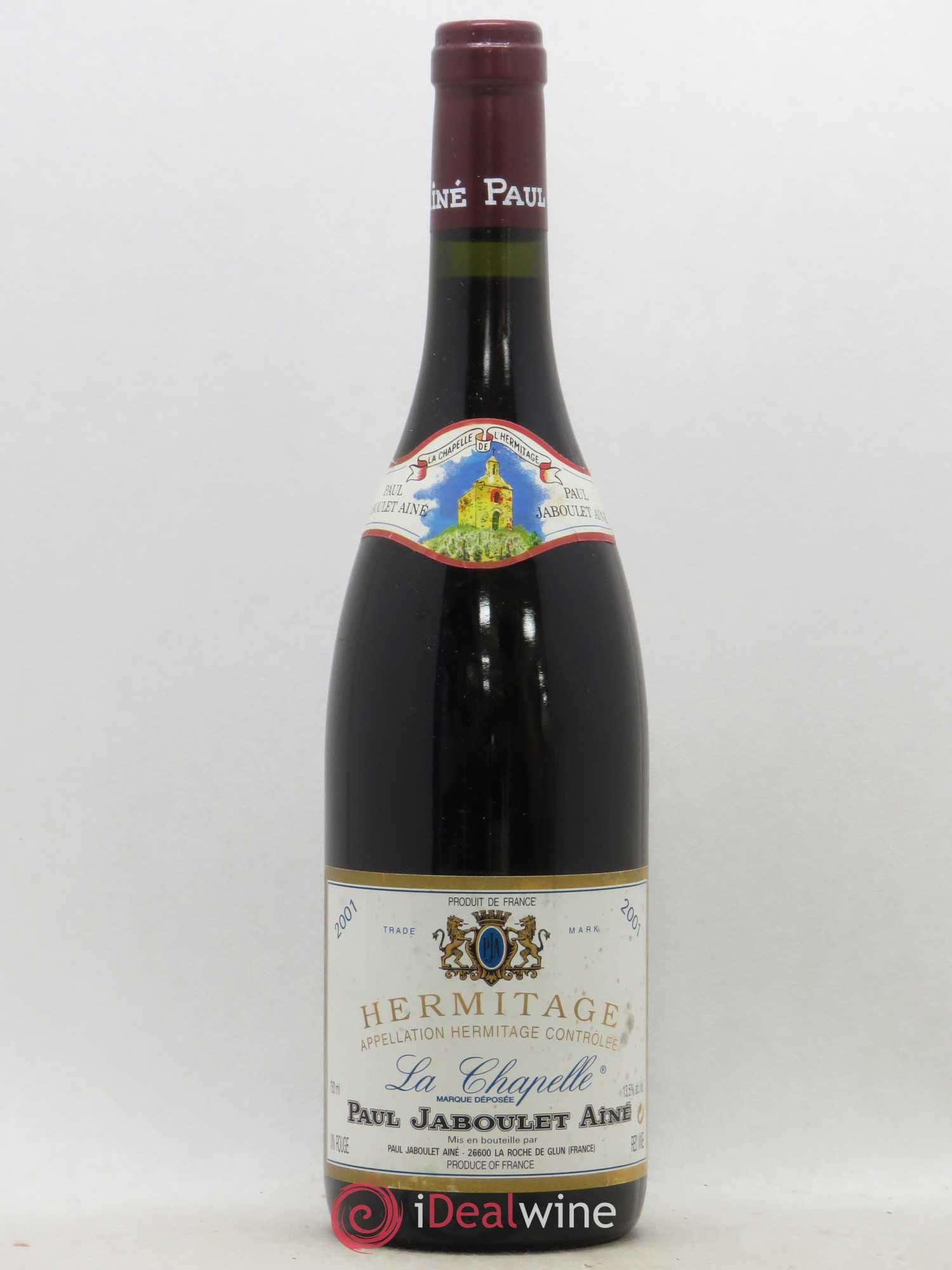 Hermitage La Chapelle Paul Jaboulet Ainé 2001 - Lot de 1 bouteille - 0