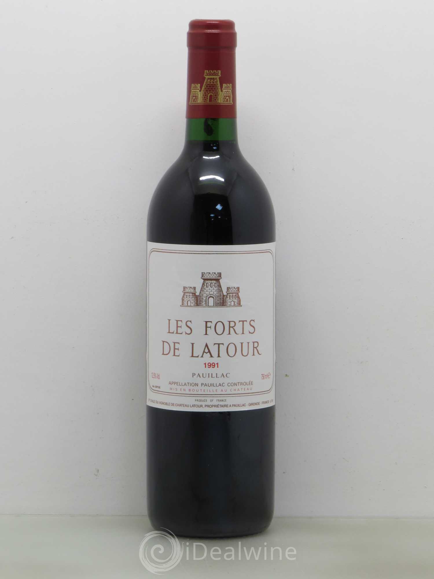 Les Forts de Latour Second Vin 1991 - Lot de 1 bouteille - 0