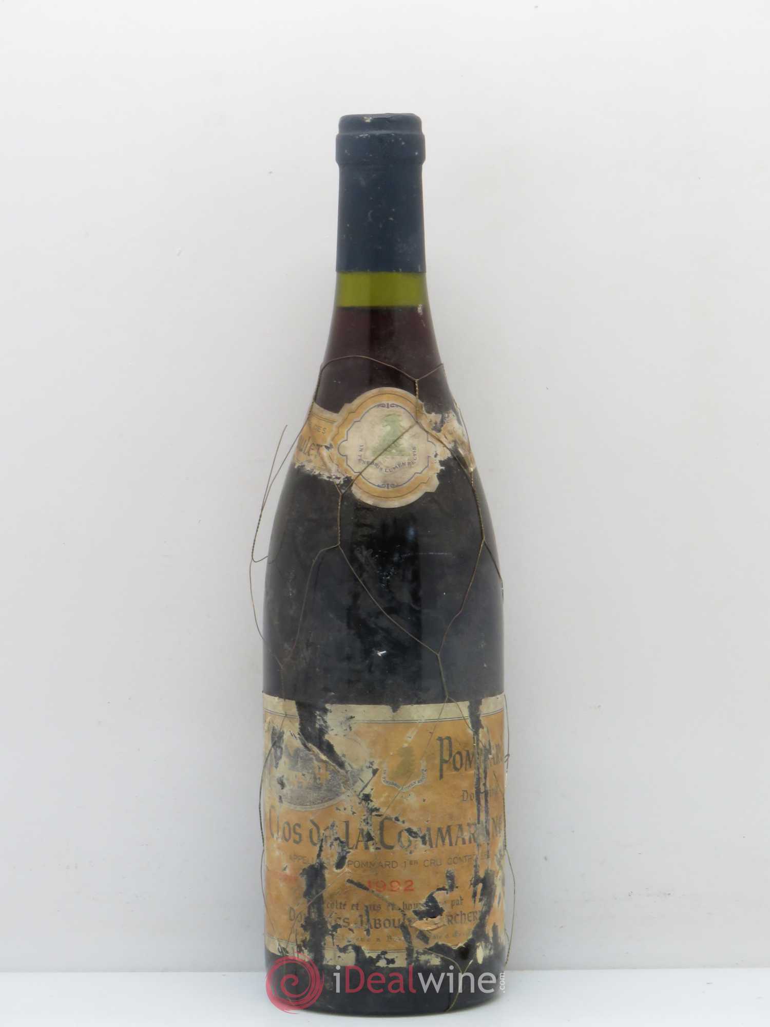 Pommard Clos de La Commaraine Domaine Jaboulet Verchere 1992 - Posten von 1 Flasche - 0