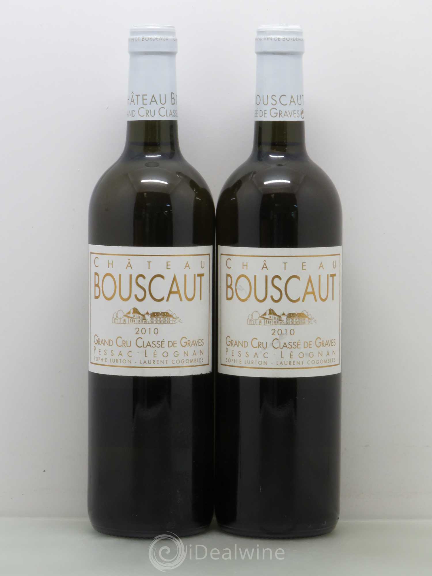Château Bouscaut Cru Classé de Graves 2010 - Lot de 5 bouteilles - 2