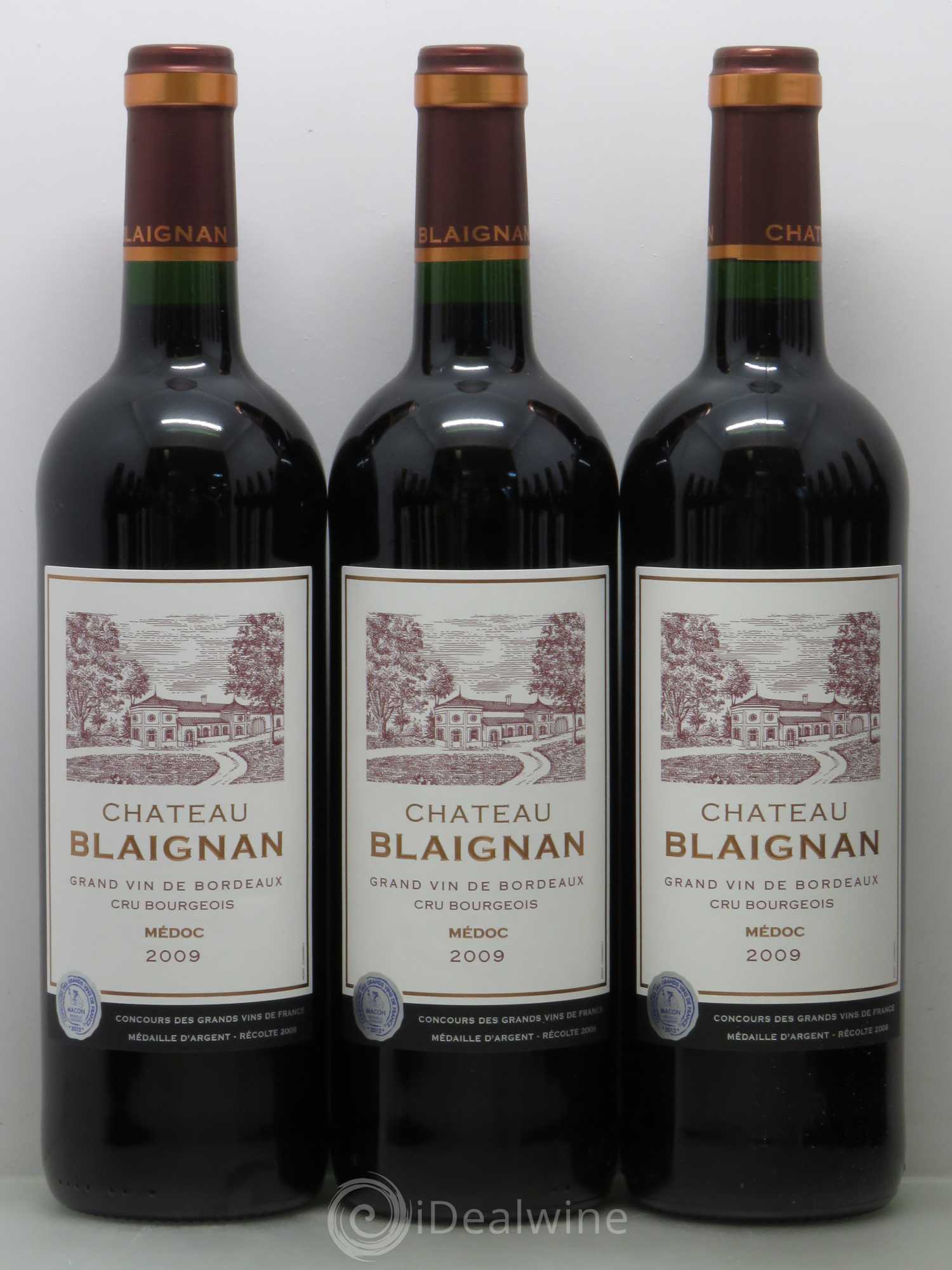 Château Blaignan Cru Bourgeois 2009 - Lot de 12 bouteilles - 4