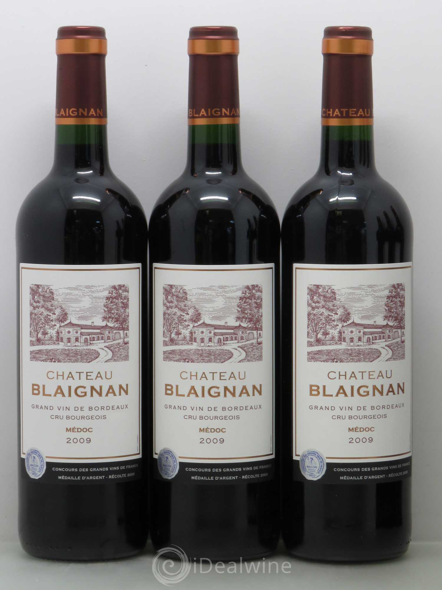 Château Blaignan Cru Bourgeois 2009 - Lot de 6 bouteilles - 2
