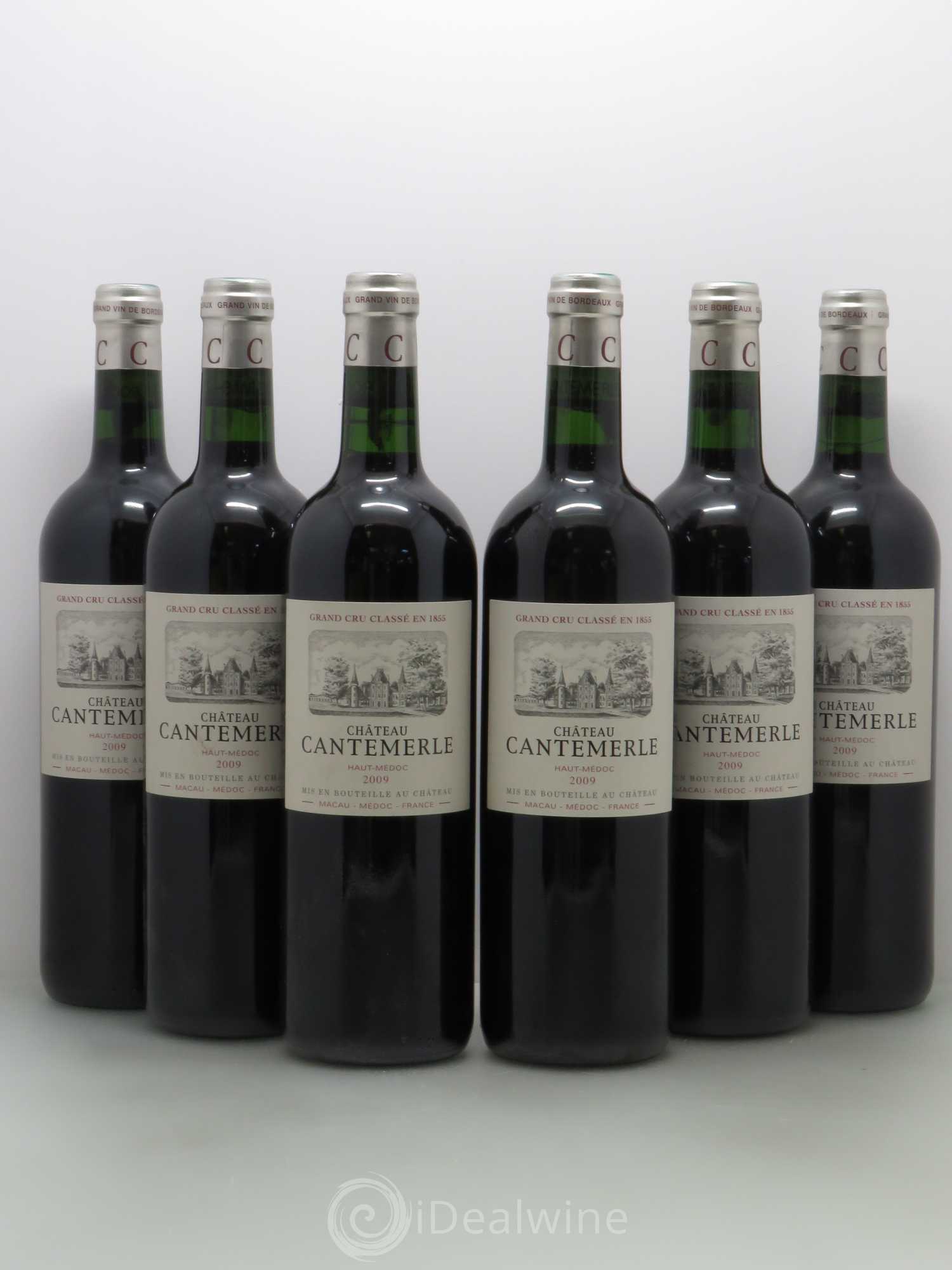 Château Cantemerle 5ème Grand Cru Classé 2009 - Lot de 6 bouteilles - 0