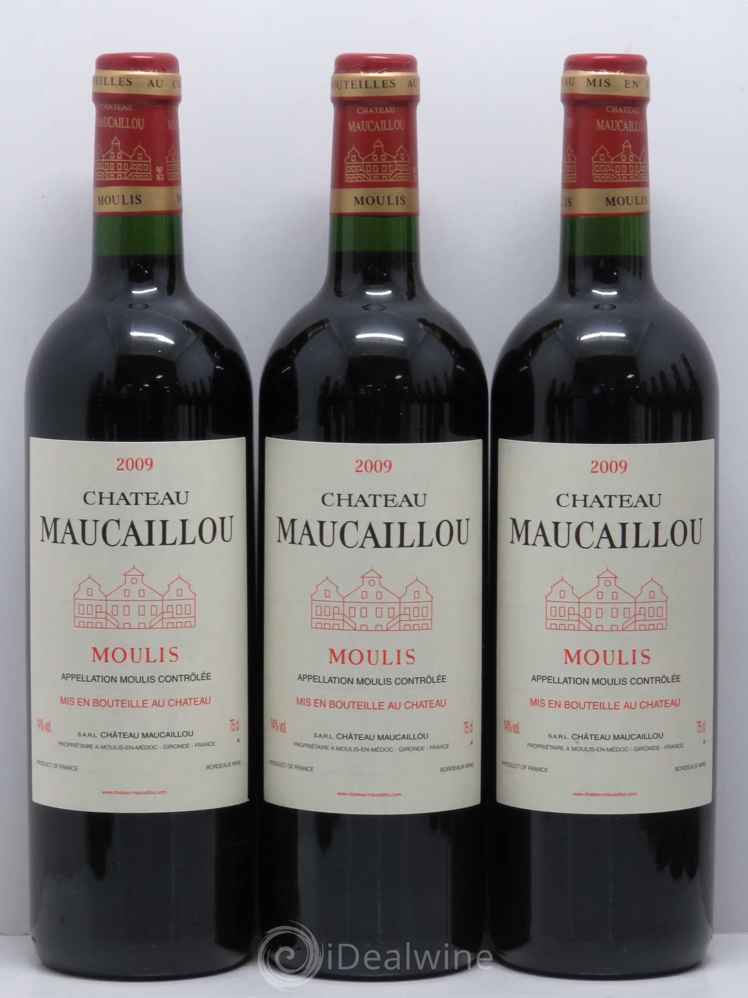 Château Maucaillou 2009 - Lot de 12 bouteilles - 1