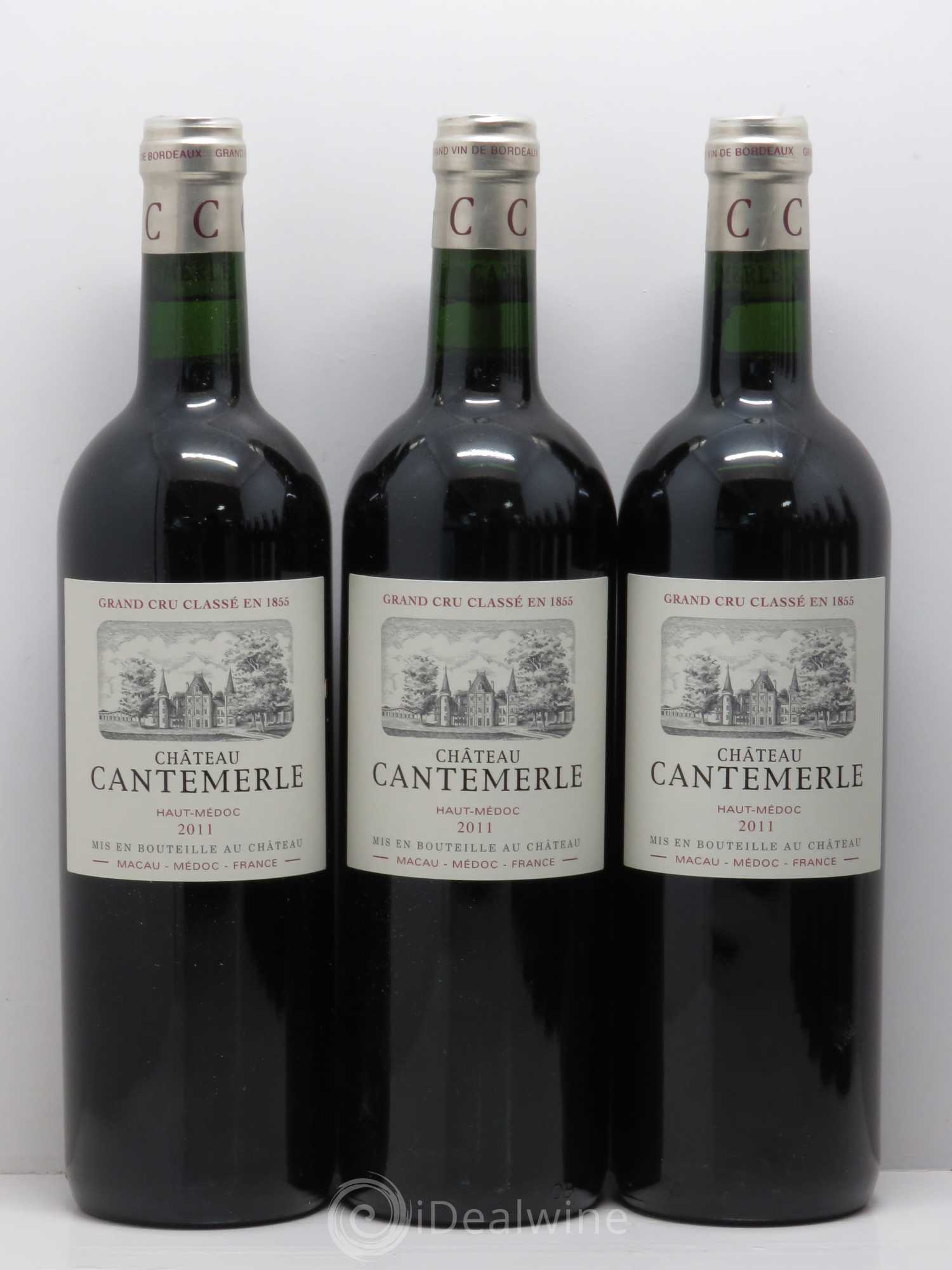 Château Cantemerle 5ème Grand Cru Classé 2011 - Lot de 12 bouteilles - 1
