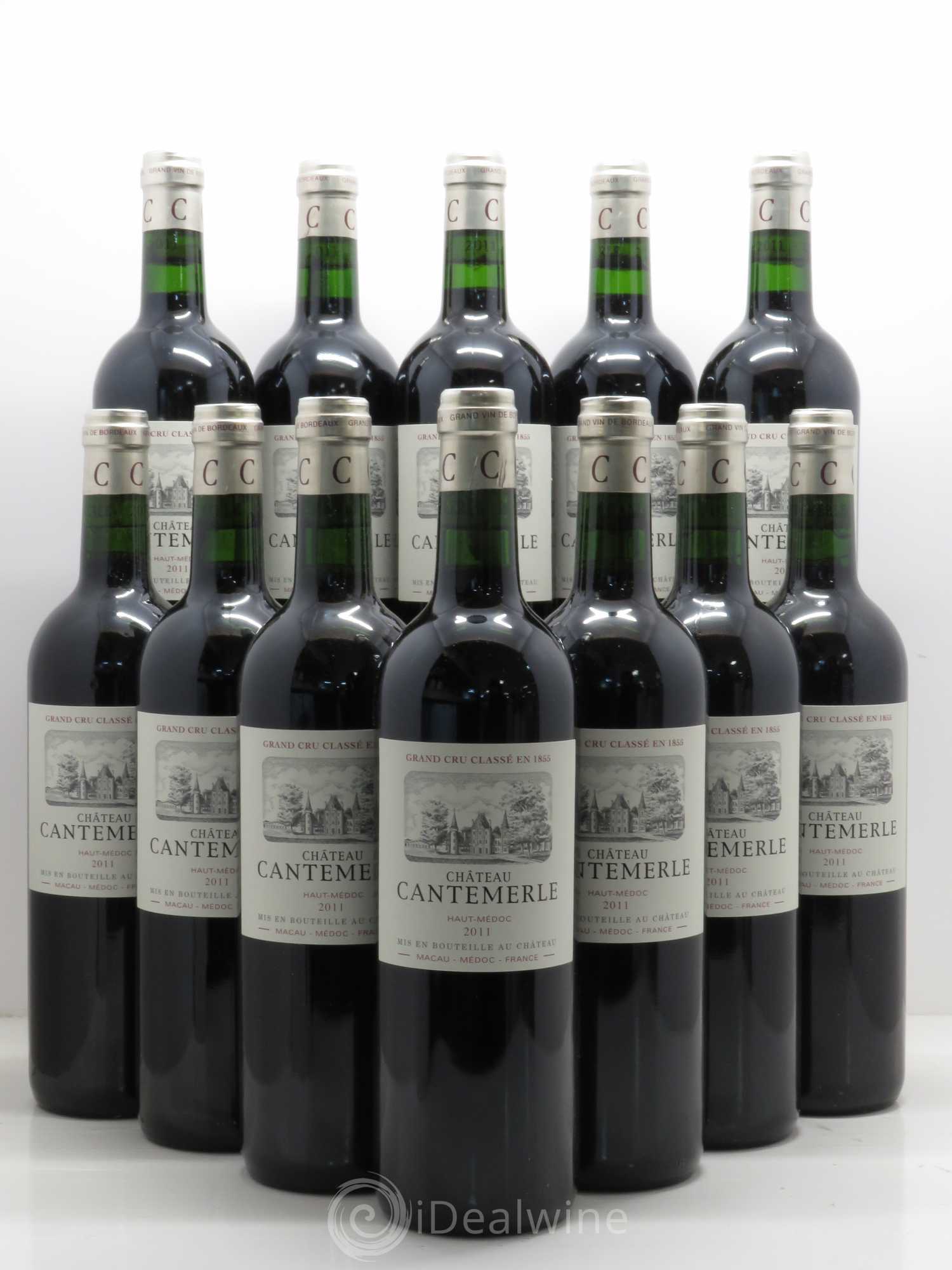 Château Cantemerle 5ème Grand Cru Classé 2011 - Lot de 12 bouteilles - 0