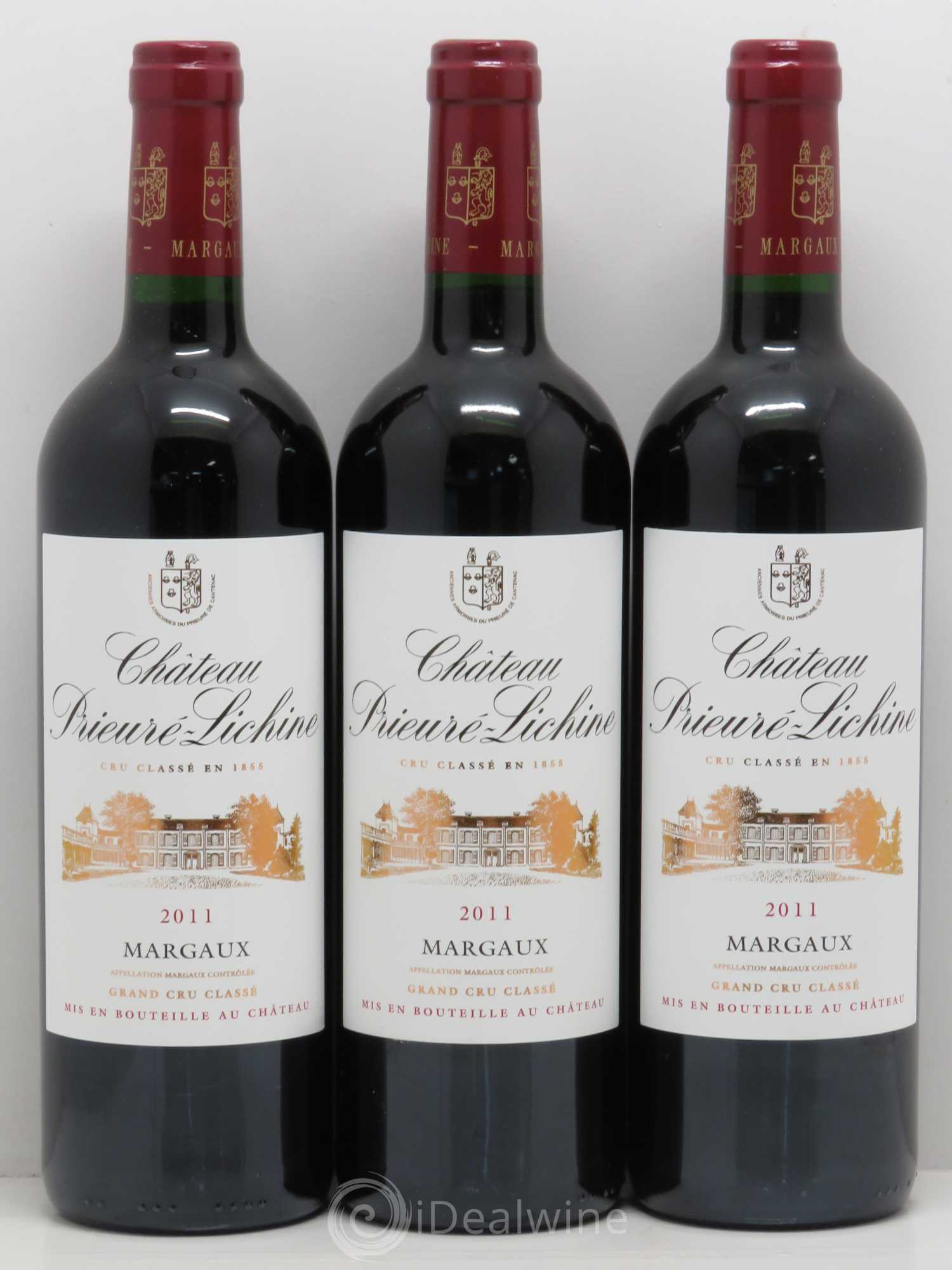 Château Prieuré Lichine 4ème Grand Cru Classé 2011 - Lot de 12 bouteilles - 1