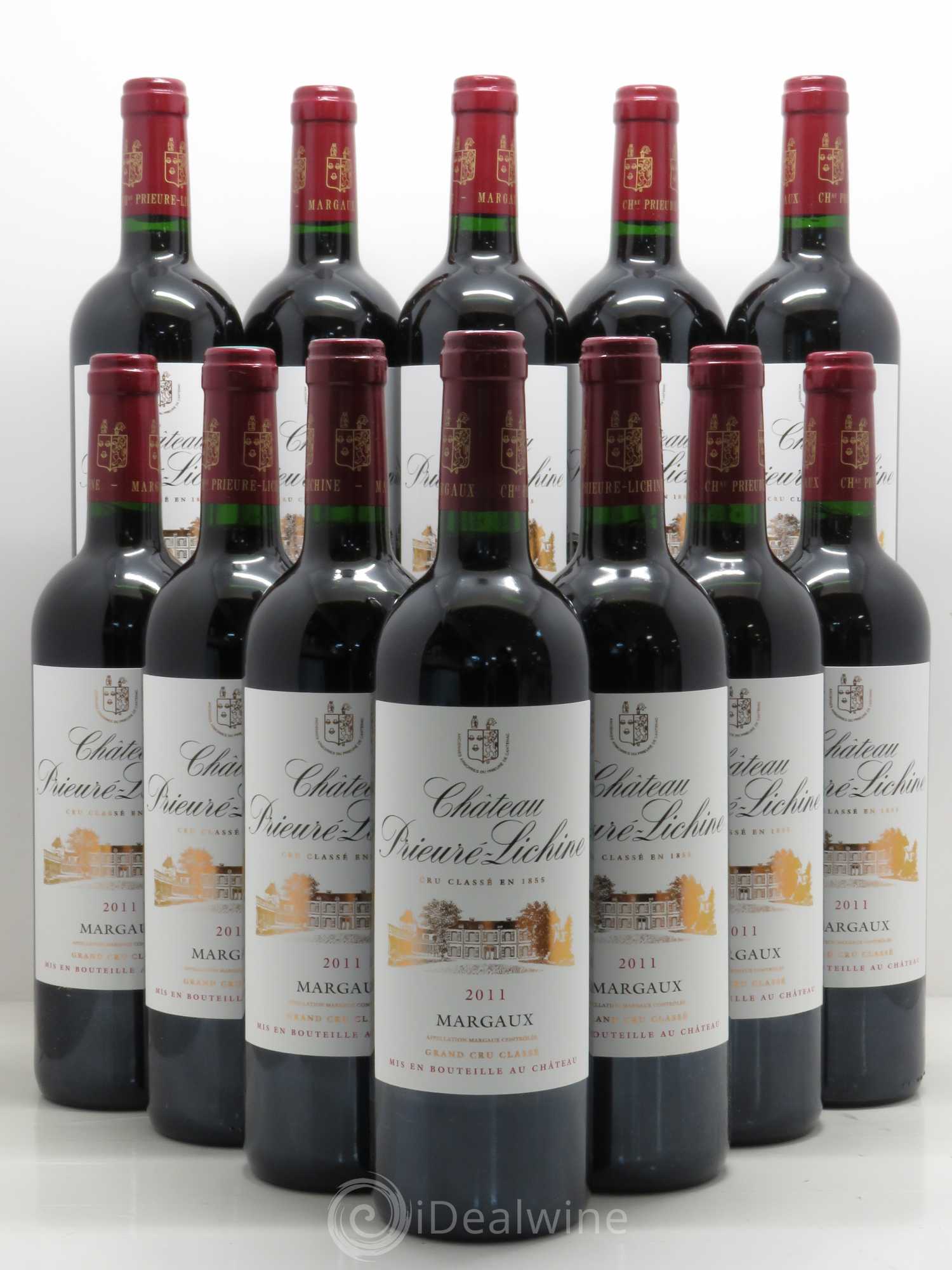 Château Prieuré Lichine 4ème Grand Cru Classé 2011 - Lot de 12 bouteilles - 0