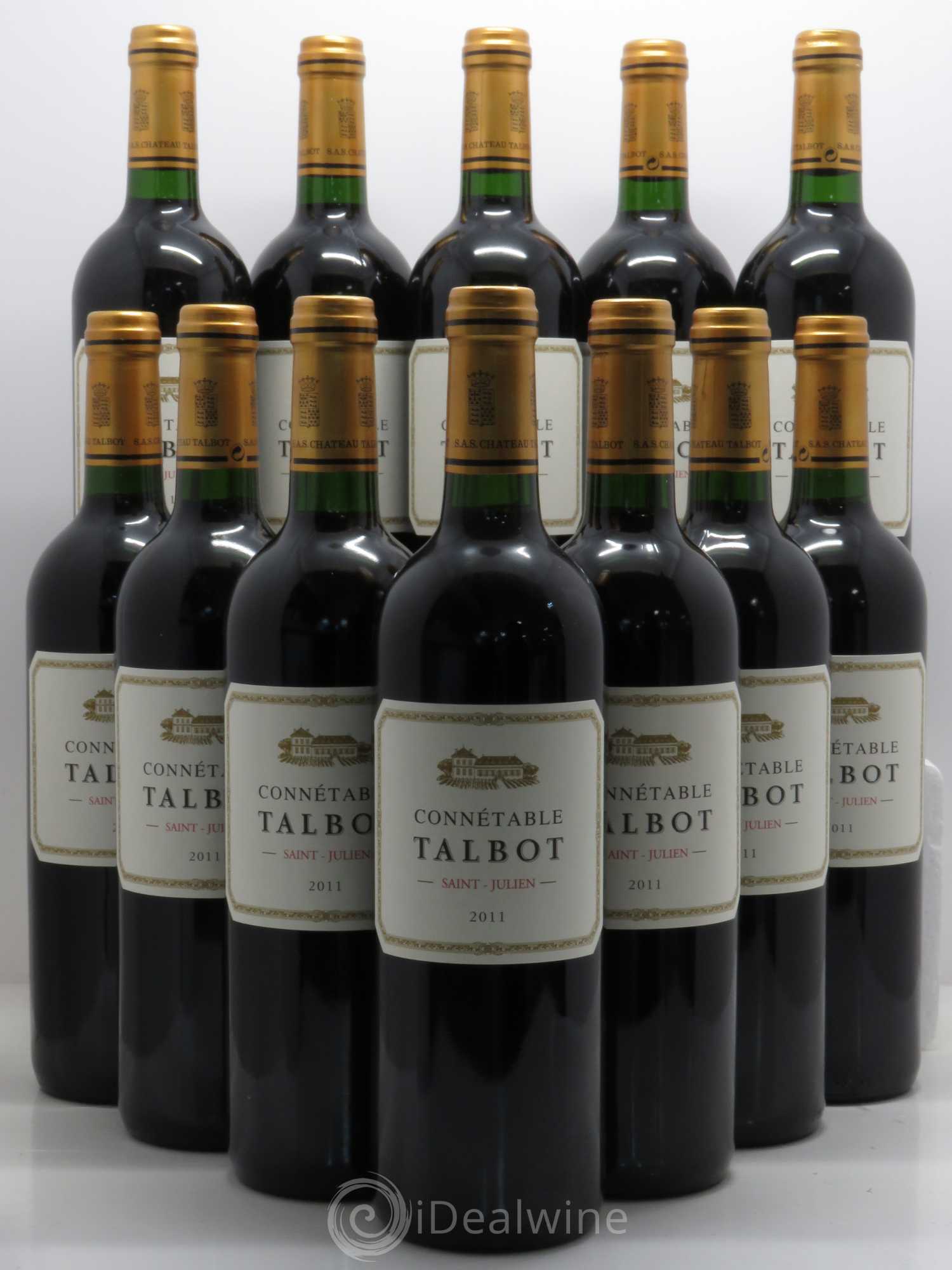 Connétable de Talbot Second Vin 2011 - Lot de 12 bouteilles - 0