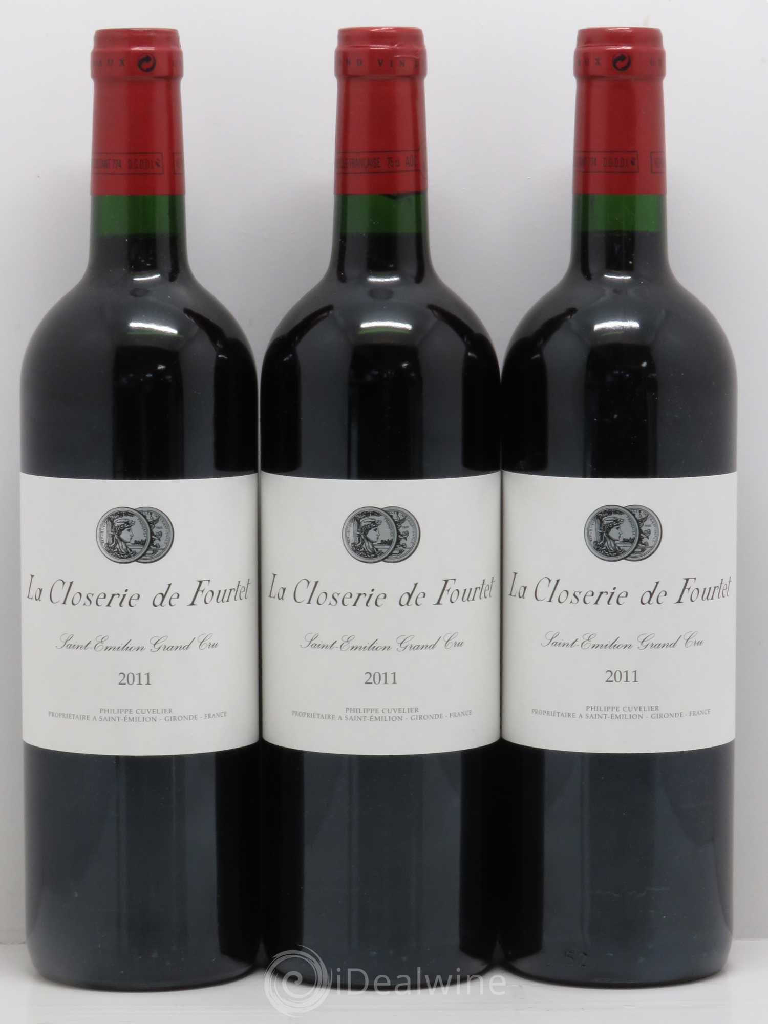 Bordeaux Closerie de fourtet 2011 - Posten von 12 Flaschen - 3