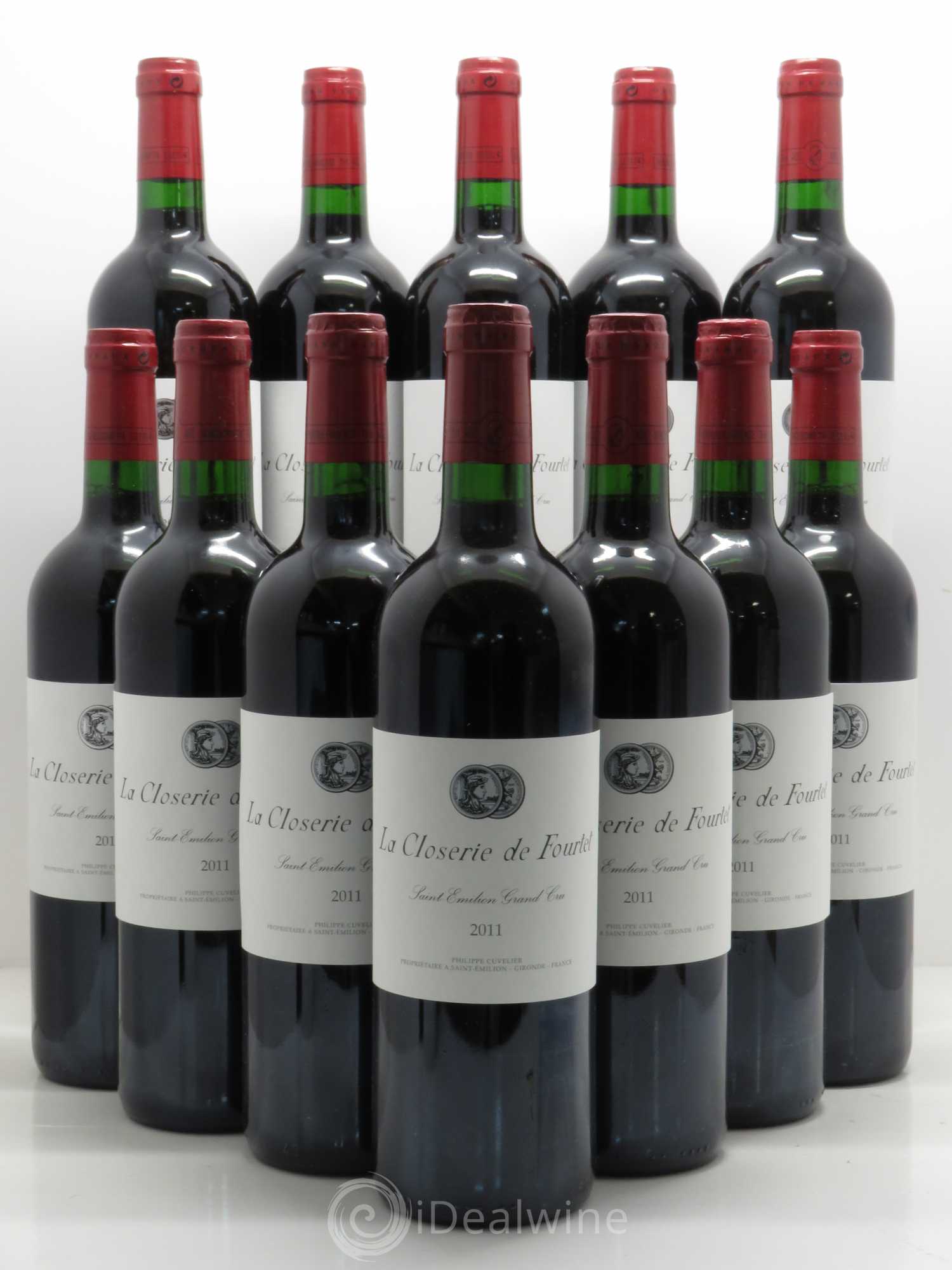 Bordeaux Closerie de fourtet 2011 - Posten von 12 Flaschen - 0
