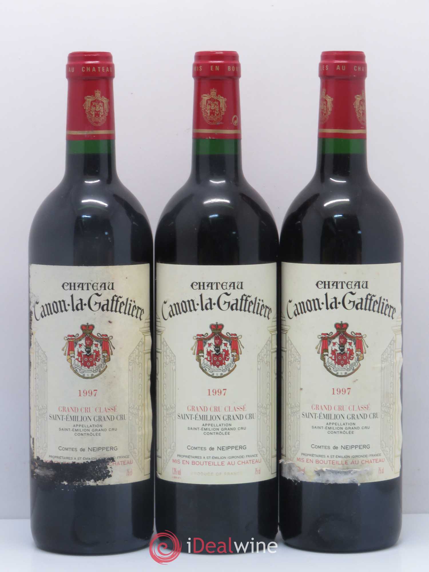 Château Canon la Gaffelière 1er Grand Cru Classé B 1997 - Lot de 12 bouteilles - 3