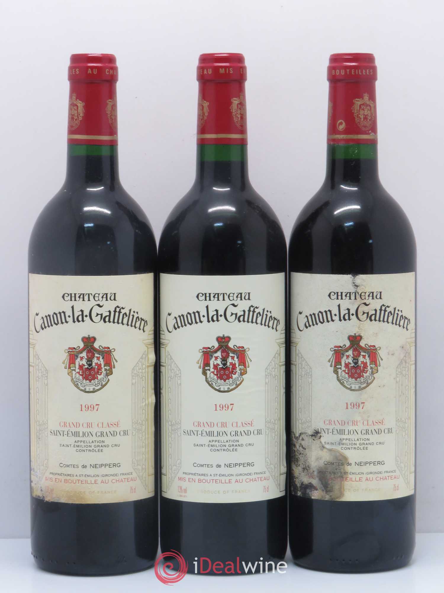 Château Canon la Gaffelière 1er Grand Cru Classé B 1997 - Lot de 12 bouteilles - 4