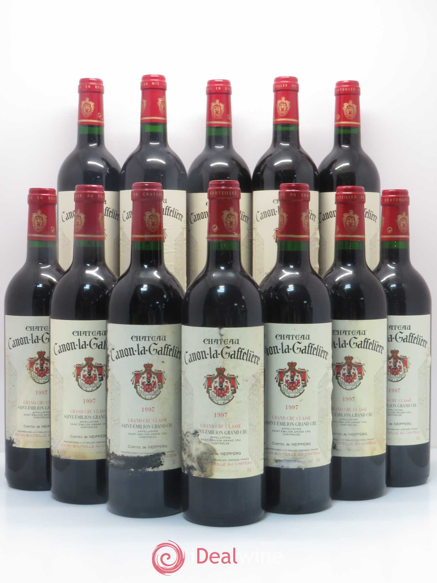 Château Canon la Gaffelière 1er Grand Cru Classé B 1997 - Lot de 12 bouteilles - 0