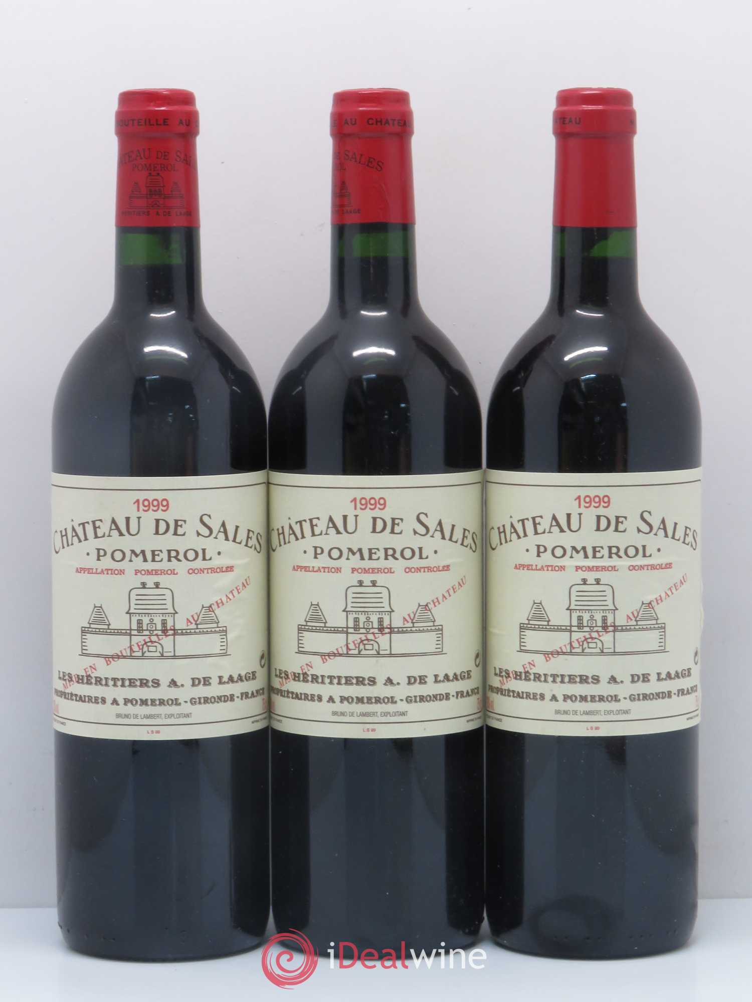 Château de Sales 1999 - Lot de 12 bouteilles - 1