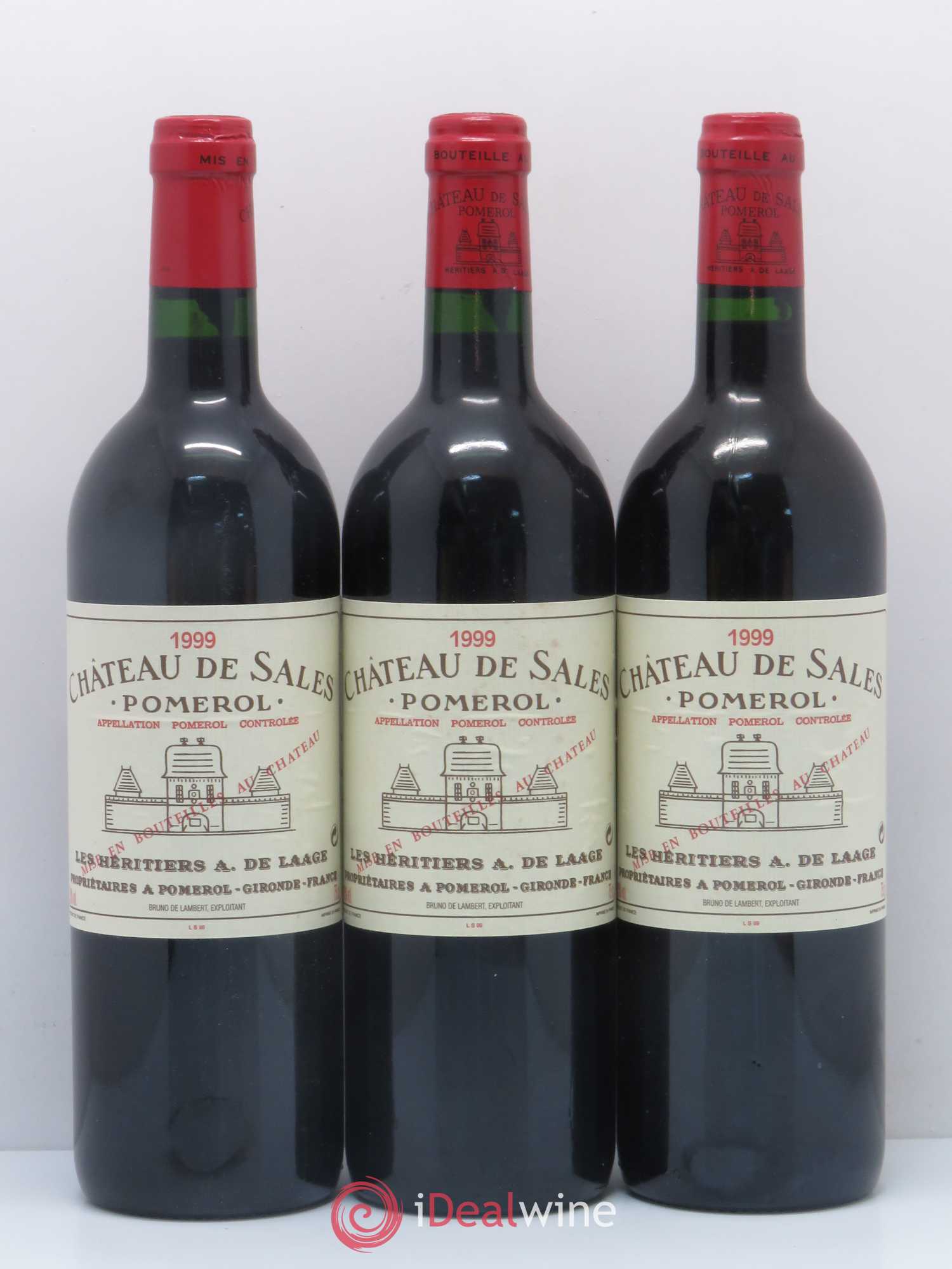 Château de Sales 1999 - Lot de 12 bouteilles - 3