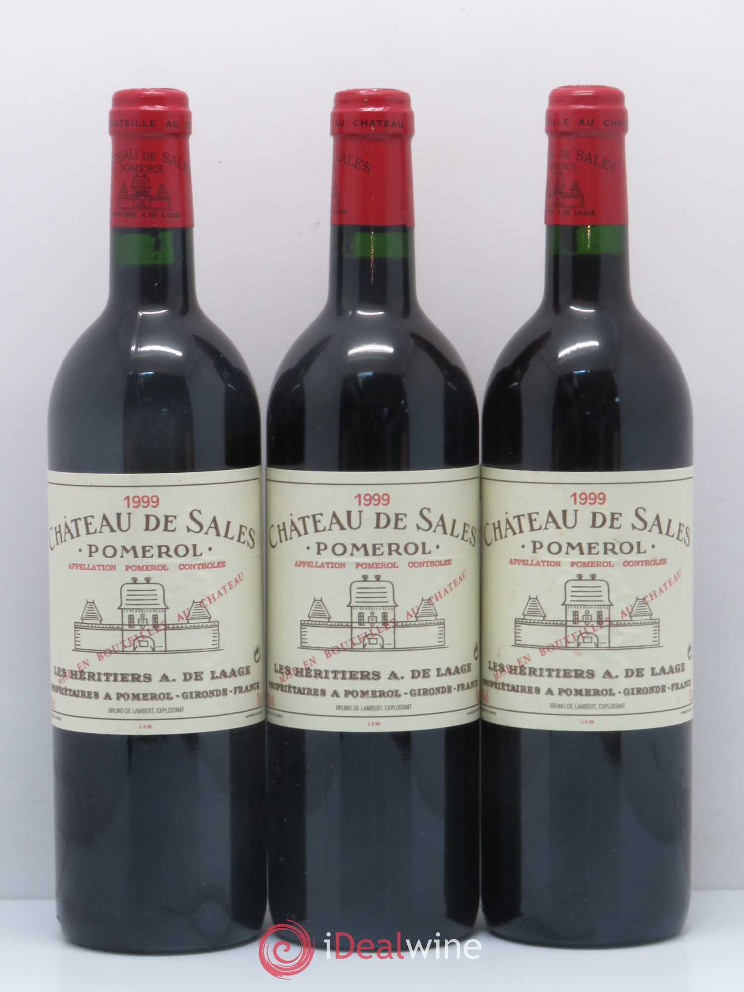 Château de Sales 1999 - Lot de 12 bouteilles - 4