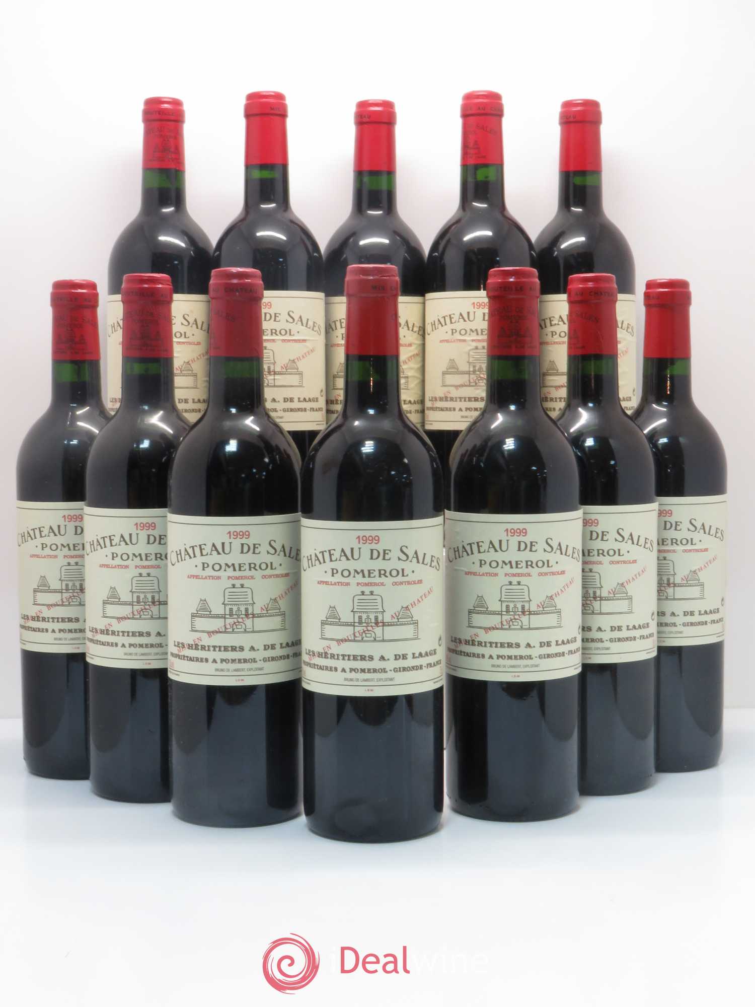 Château de Sales 1999 - Lot de 12 bouteilles - 0