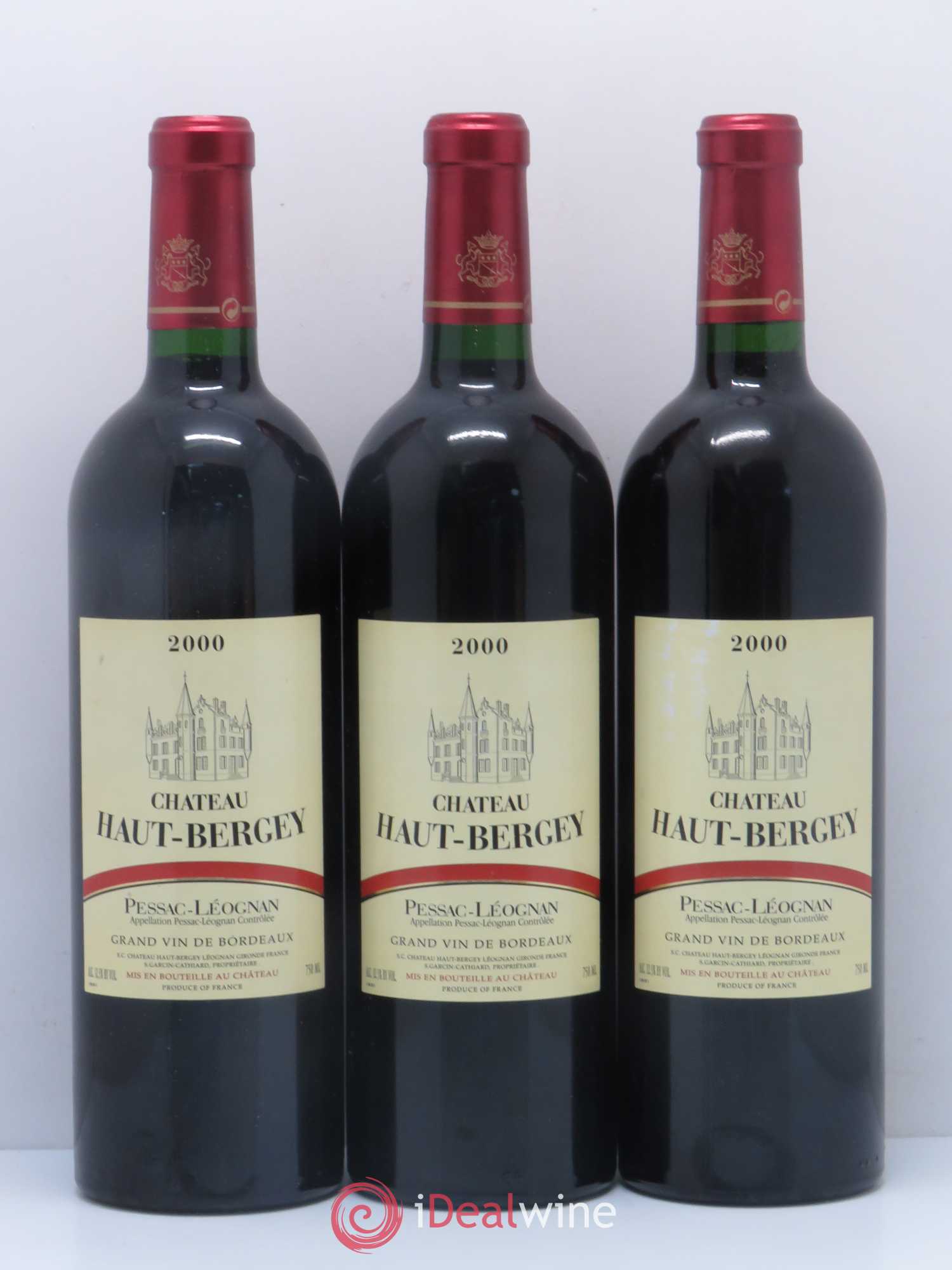 Château Haut-Bergey 2000 - Lot de 12 bouteilles - 2