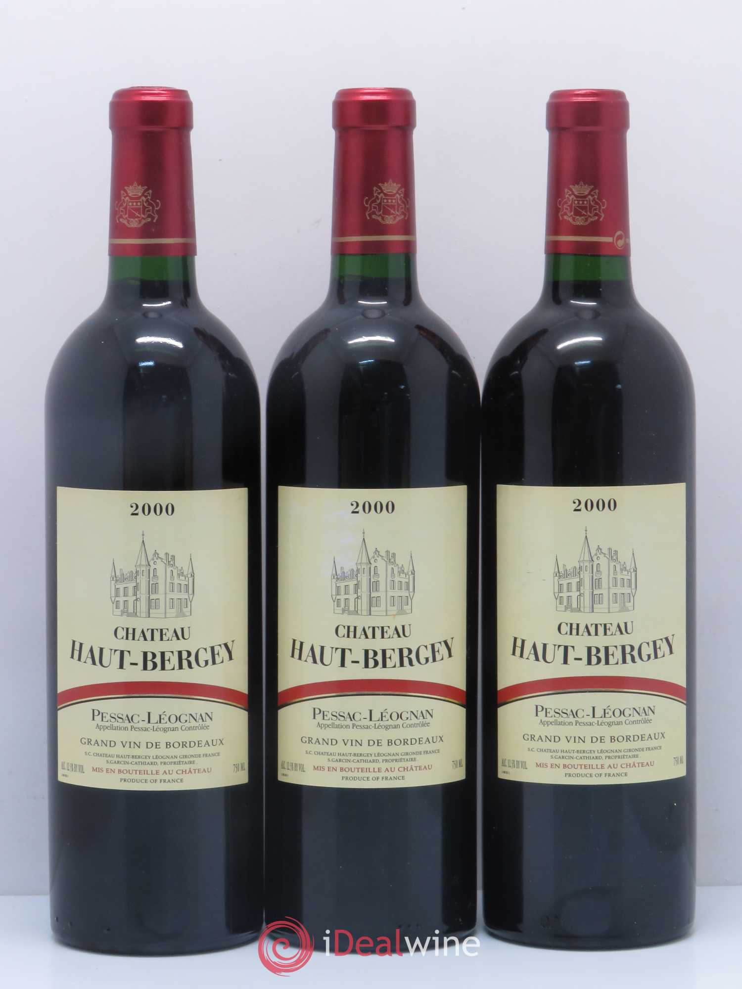 Château Haut-Bergey 2000 - Lot de 12 bouteilles - 3