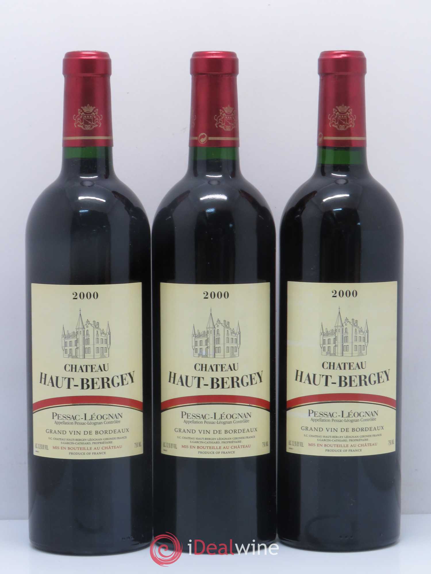 Château Haut-Bergey 2000 - Lot de 12 bouteilles - 4