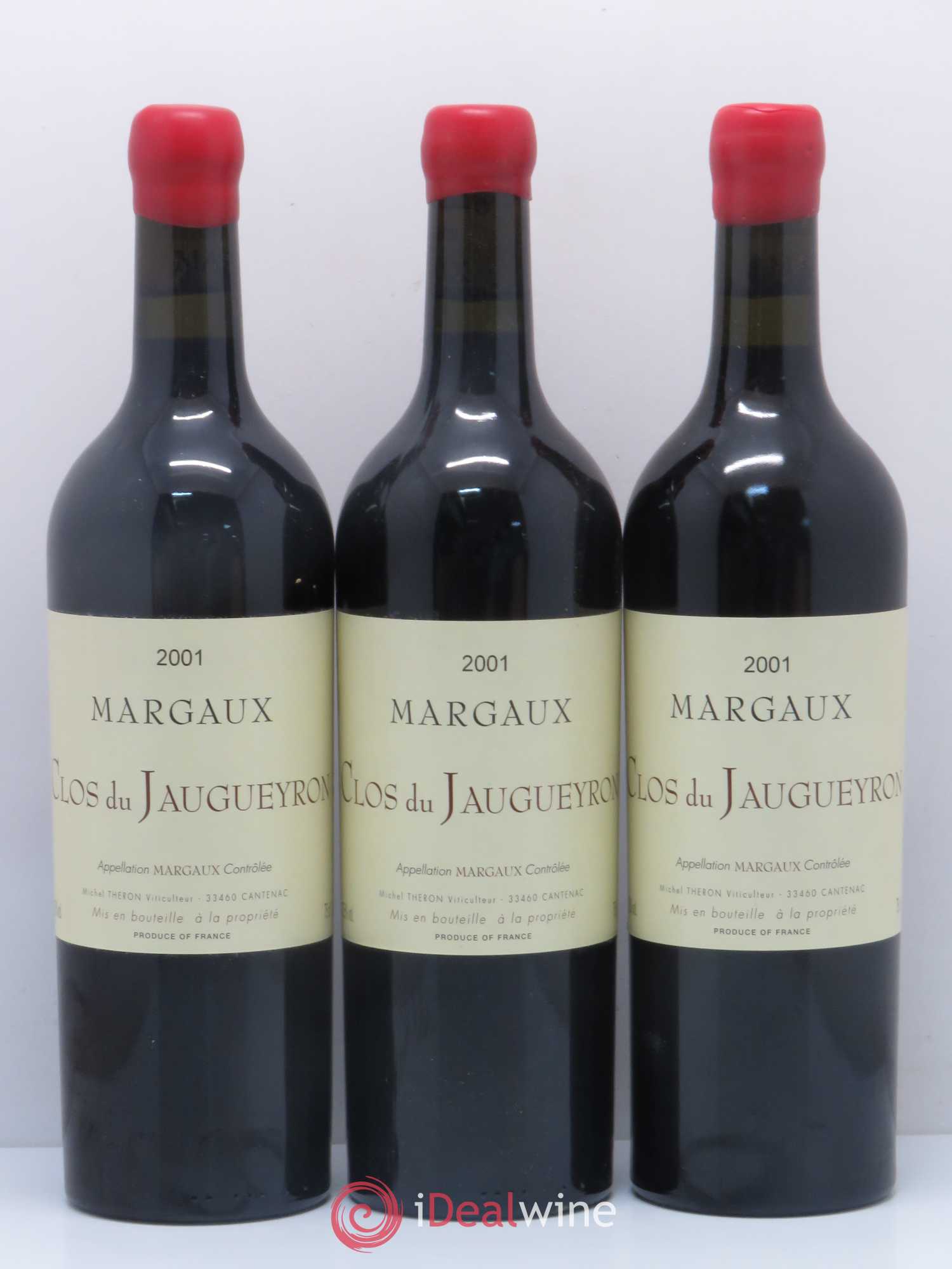 Clos du Jaugueyron Margaux 2001 - Lot de 12 bouteilles - 2