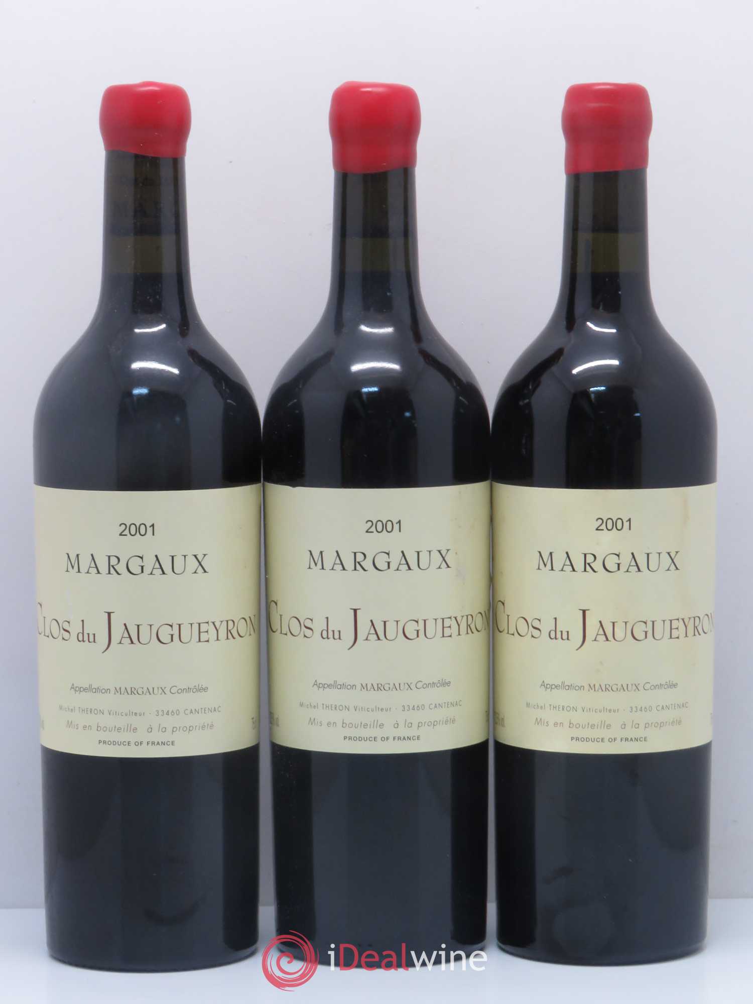 Clos du Jaugueyron Margaux 2001 - Lot de 12 bouteilles - 3