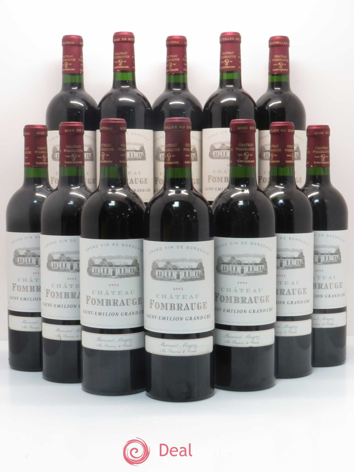Château Fombrauge Grand Cru Classé 2002 - Lot de 12 bouteilles - 0
