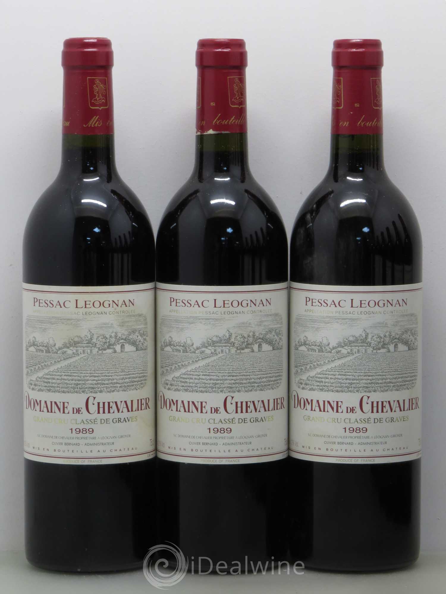 Domaine de Chevalier Cru Classé de Graves 1989 - Lot de 12 bouteilles - 2