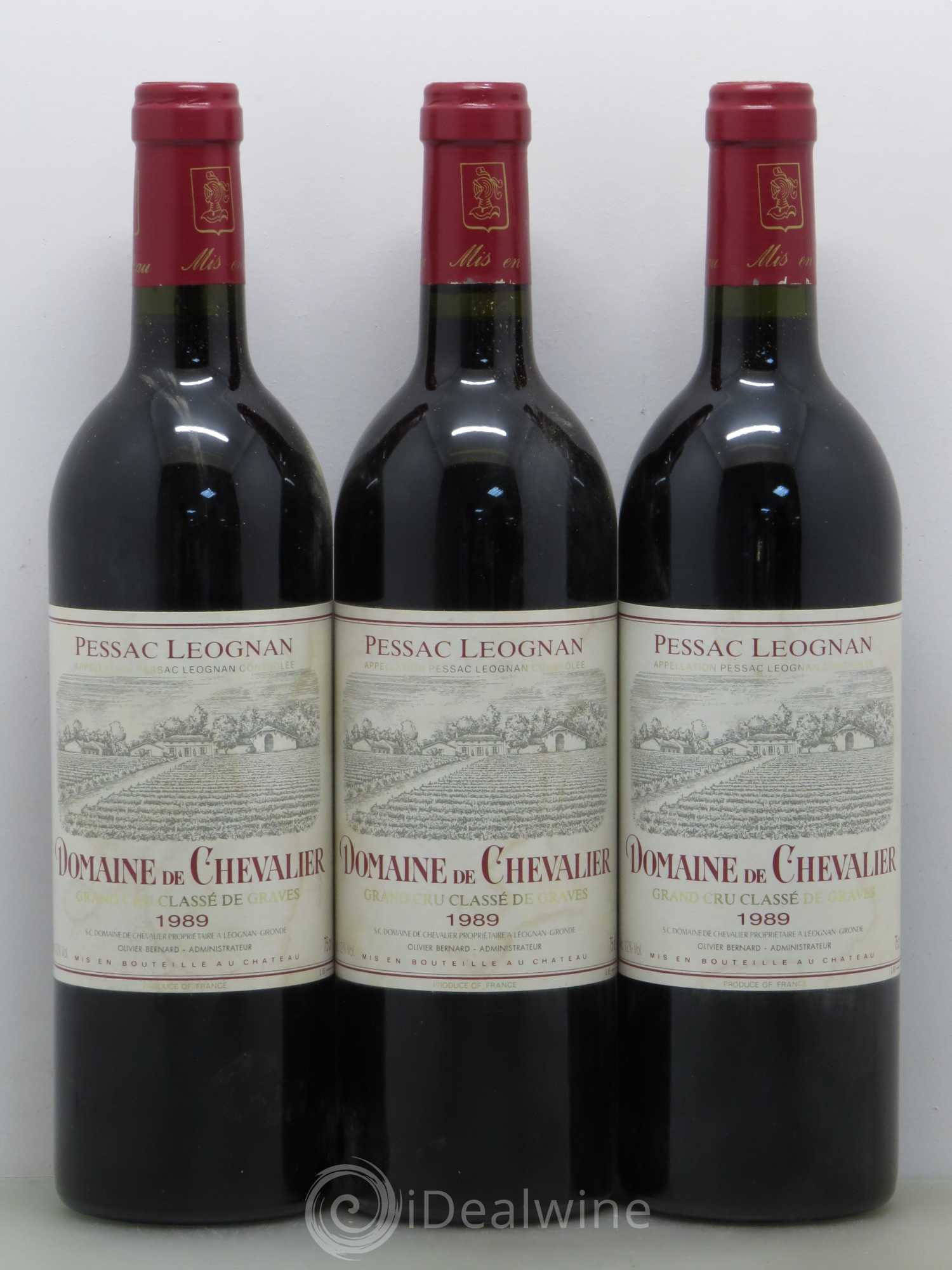 Domaine de Chevalier Cru Classé de Graves 1989 - Lot de 12 bouteilles - 4