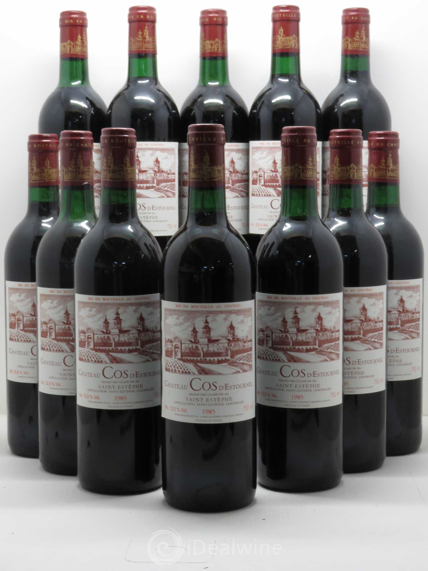 Cos d'Estournel 2ème Grand Cru Classé 1985 - Lot de 12 bouteilles - 0