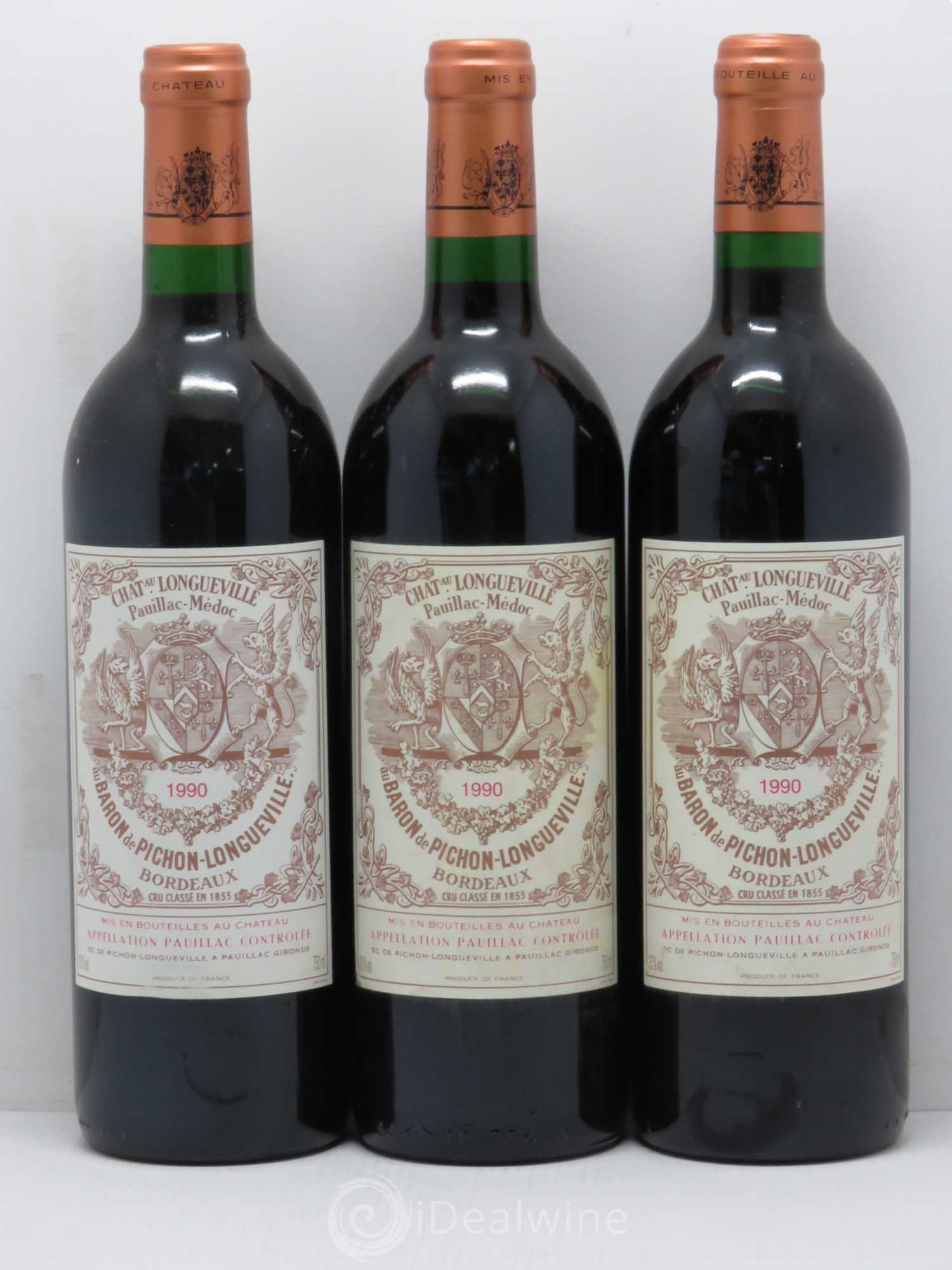 Pichon Longueville Baron 2ème Grand Cru Classé 1990 - Lot de 12 bouteilles - 3