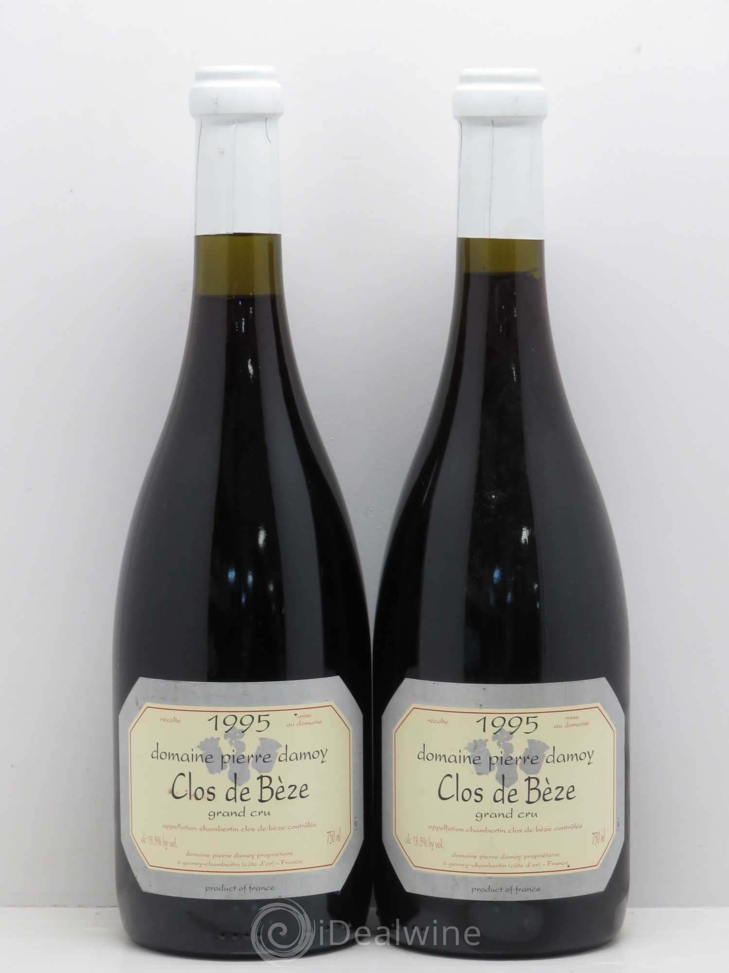 Chambertin Clos de Bèze Grand Cru Pierre Damoy 1995 - Lot de 2 bouteilles - 0