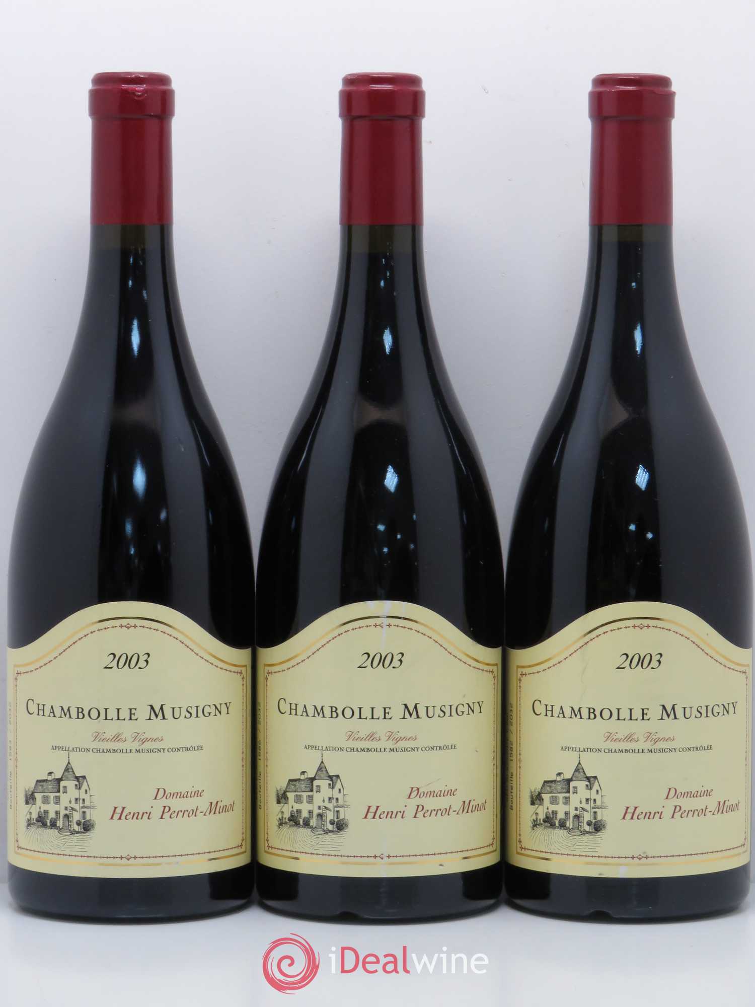 Chambolle-Musigny Vieilles Vignes Perrot-Minot 2003 - Posten von 3 Flaschen - 0