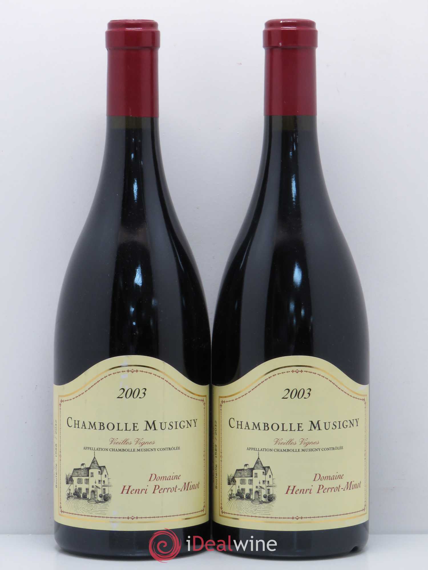 Chambolle-Musigny Vieilles Vignes Perrot-Minot Vieilles Vignes 2003 - Lot de 2 bouteilles - 0
