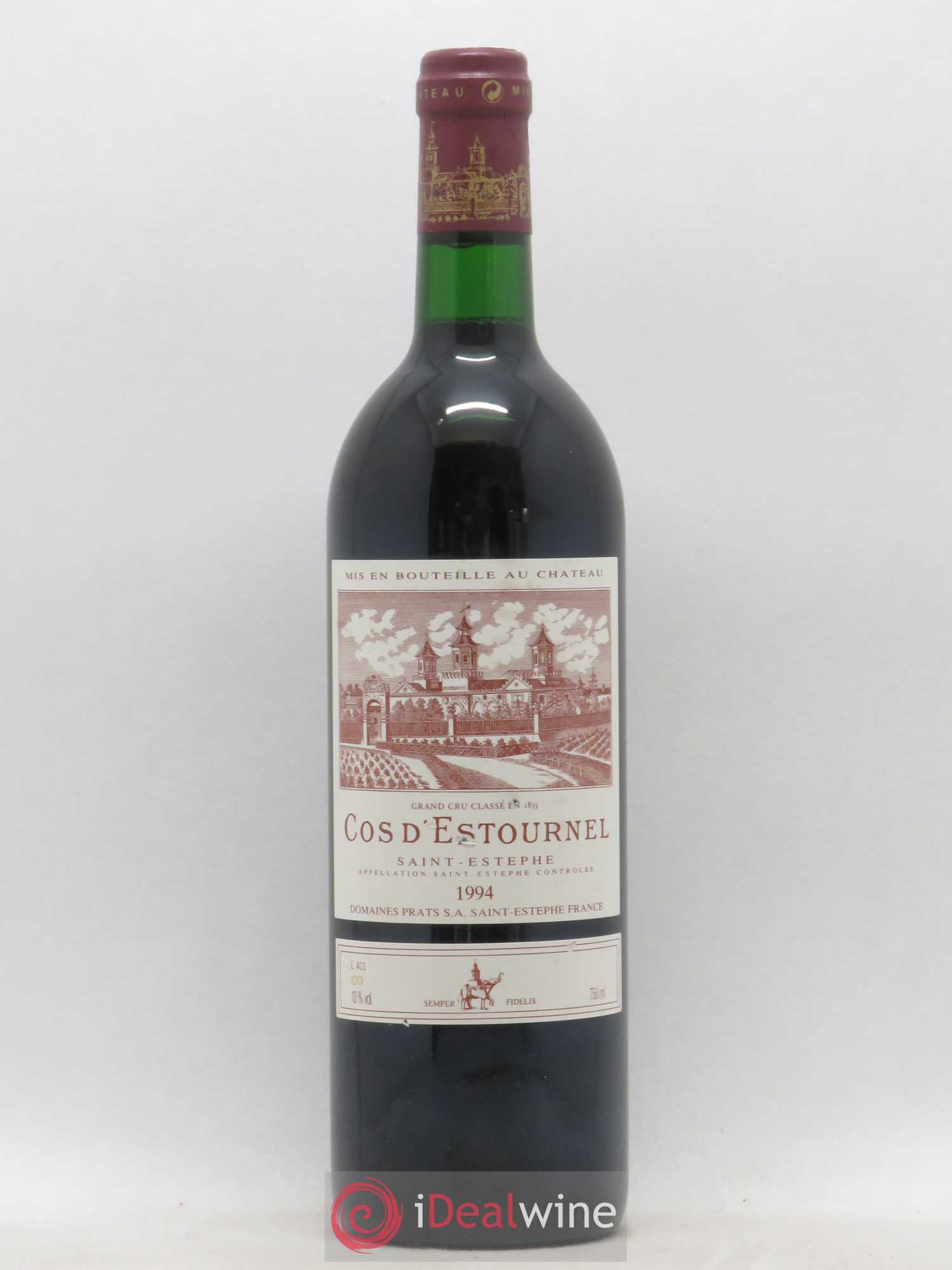 Cos d'Estournel 2ème Grand Cru Classé 1994 - Lot de 1 bouteille - 0