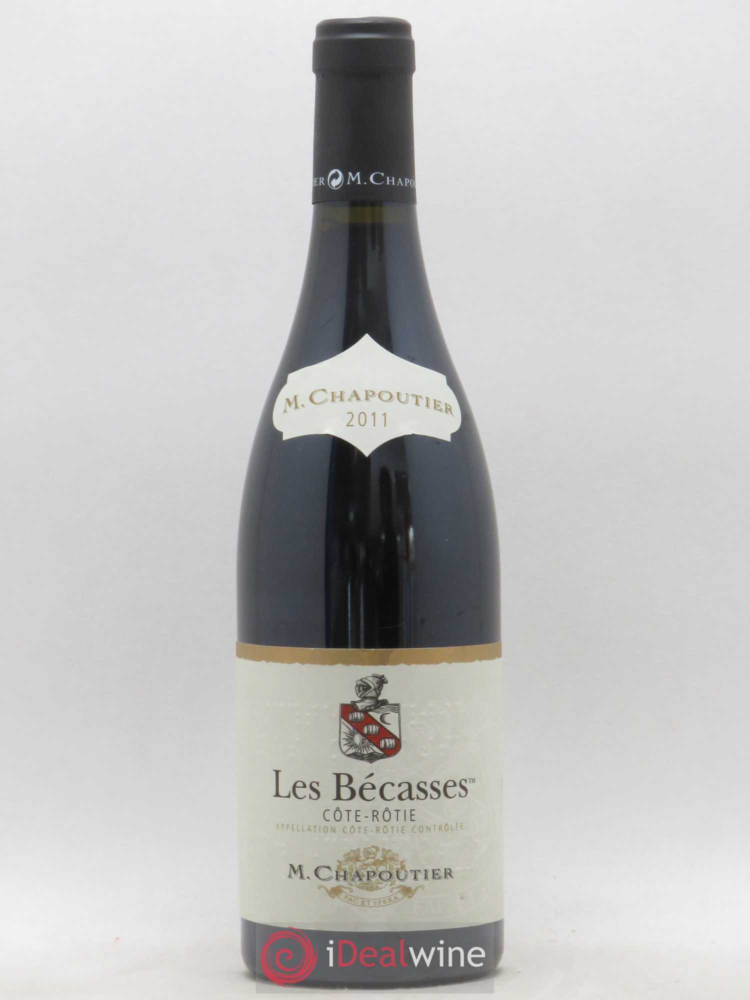 Côte-Rôtie Les Bécasses Chapoutier 2011 - Lot de 1 bouteille - 0
