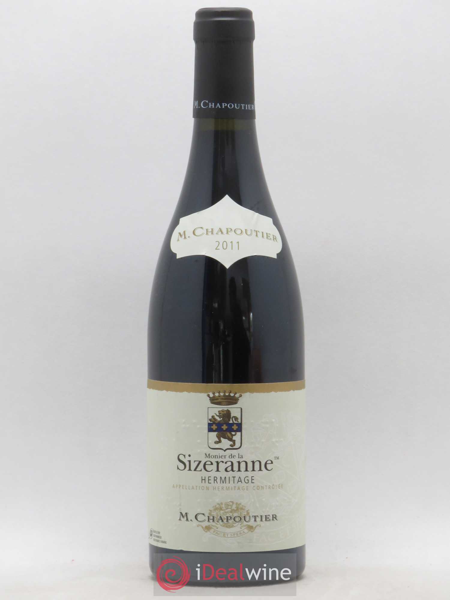 Hermitage Monier de La Sizeranne Chapoutier 2011 - Lot de 1 bouteille - 0