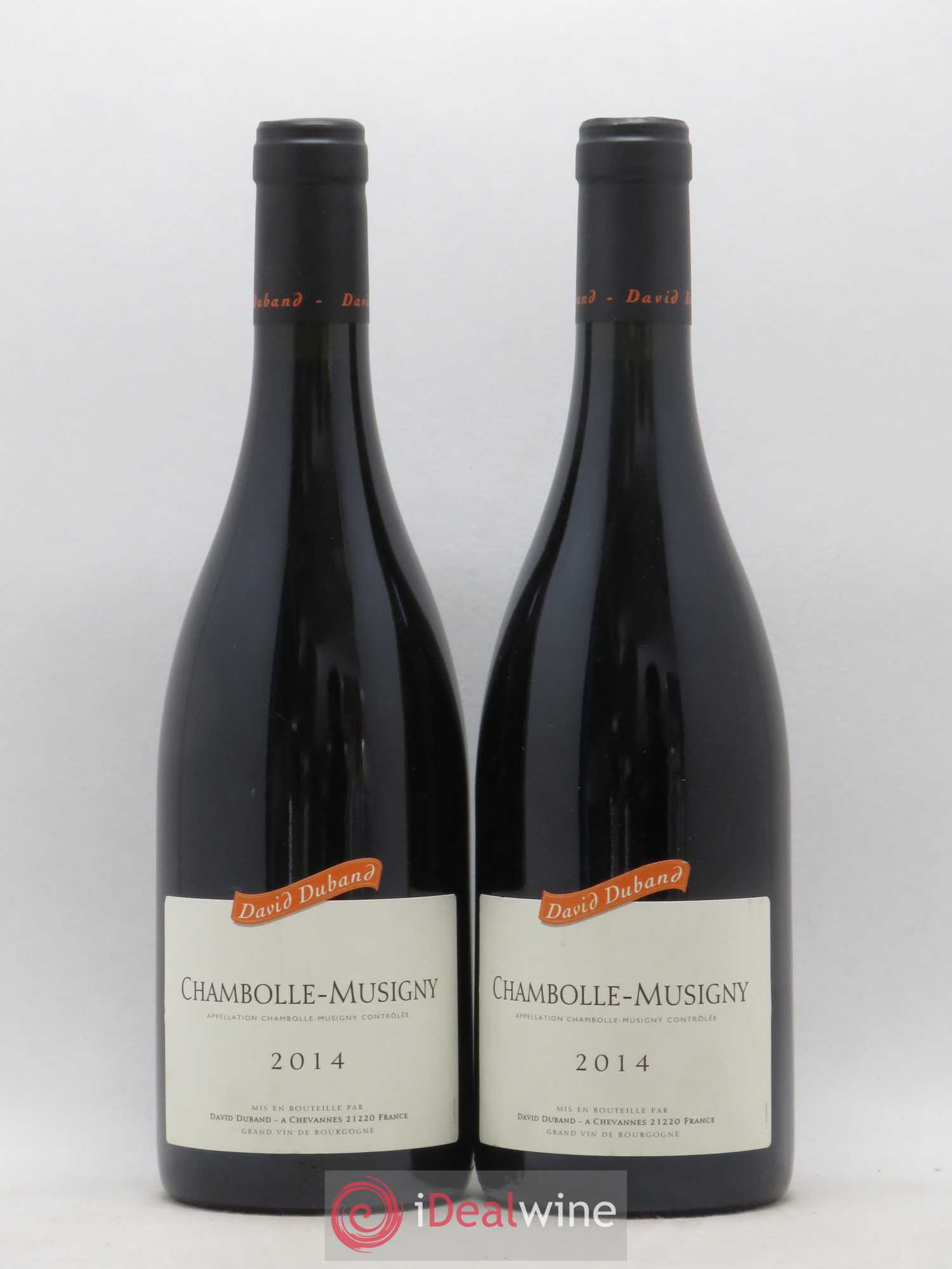 Chambolle-Musigny David Duband (Domaine) 2014 - Lot de 2 bouteilles - 0